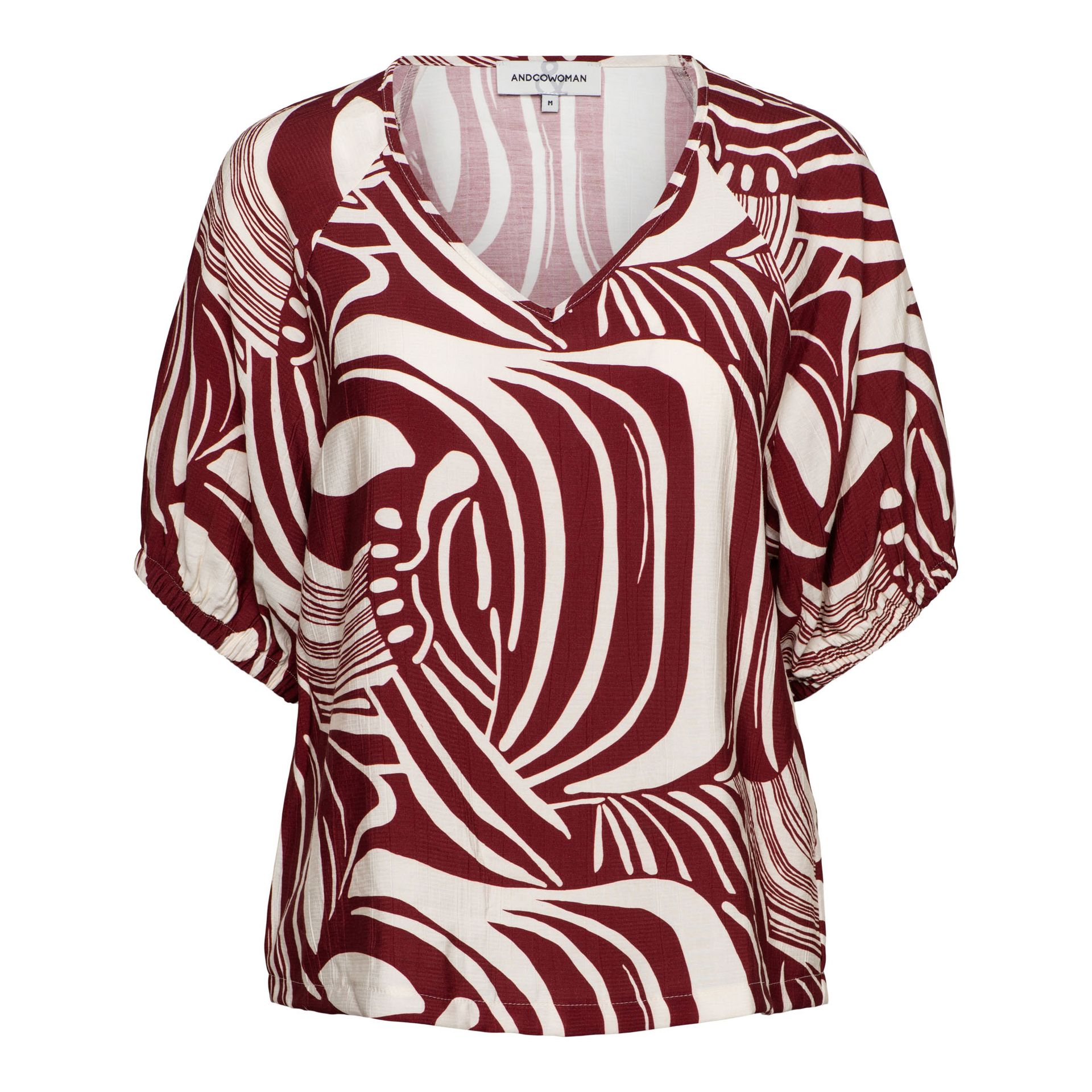 &Co Woman AMELIE WEAVE 64085 lc-claret multi 2900167365036