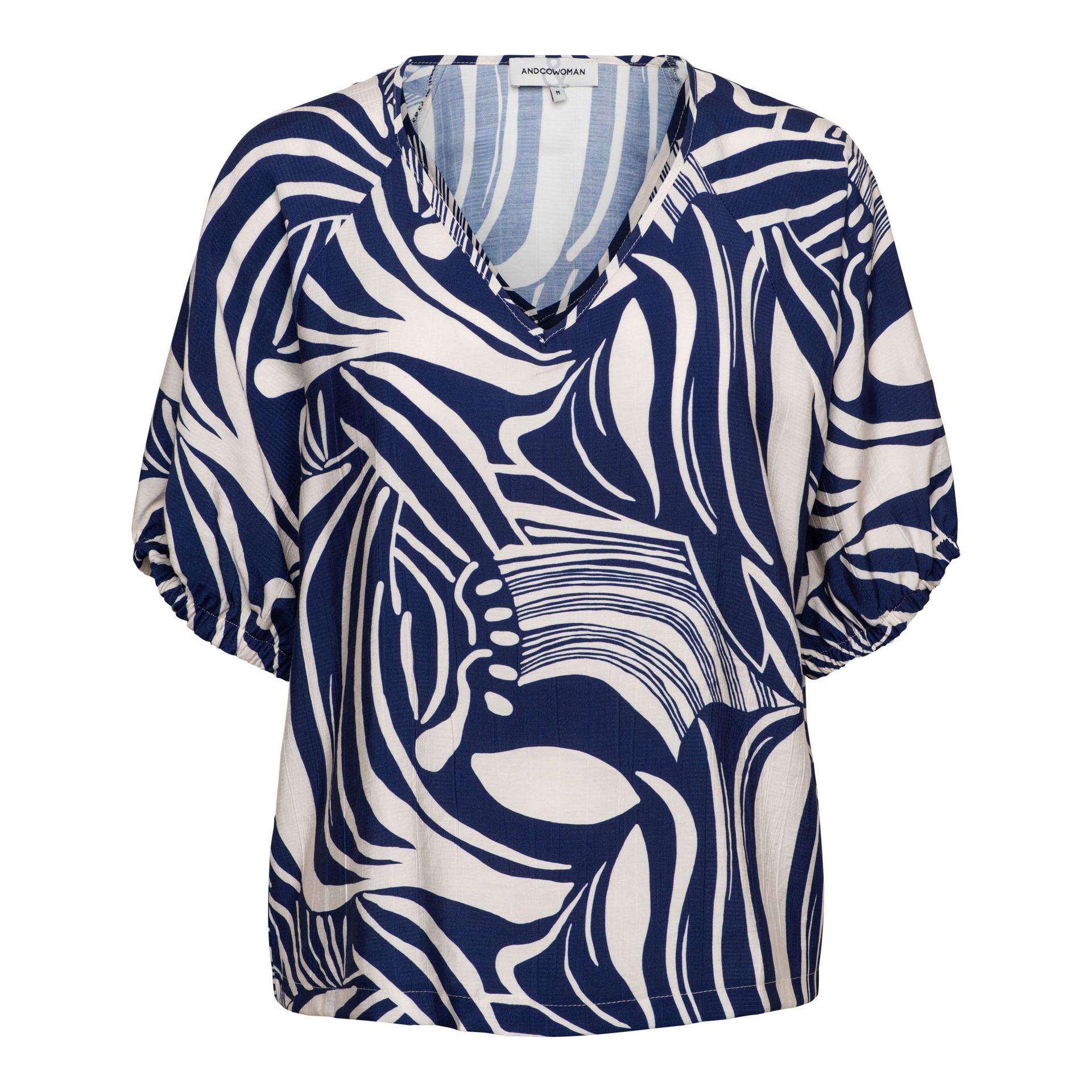 &Co Woman AMELIE WEAVE 64066 b-blue multi 2900167364039