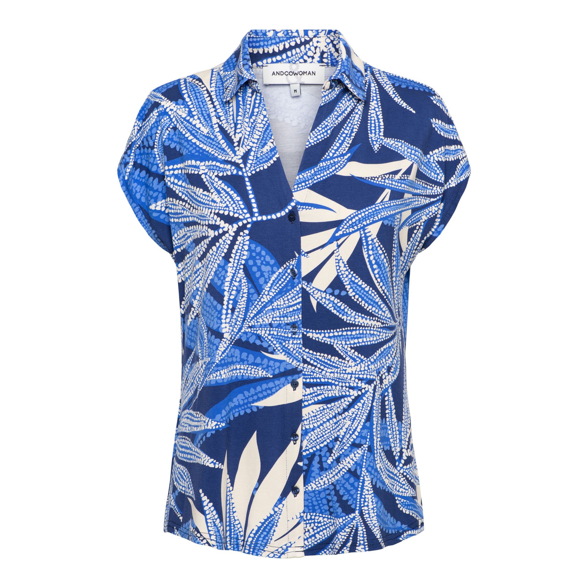 &Co Woman VALETTA LEAF 64066 b-blue multi 00118908-EKA26007600000235