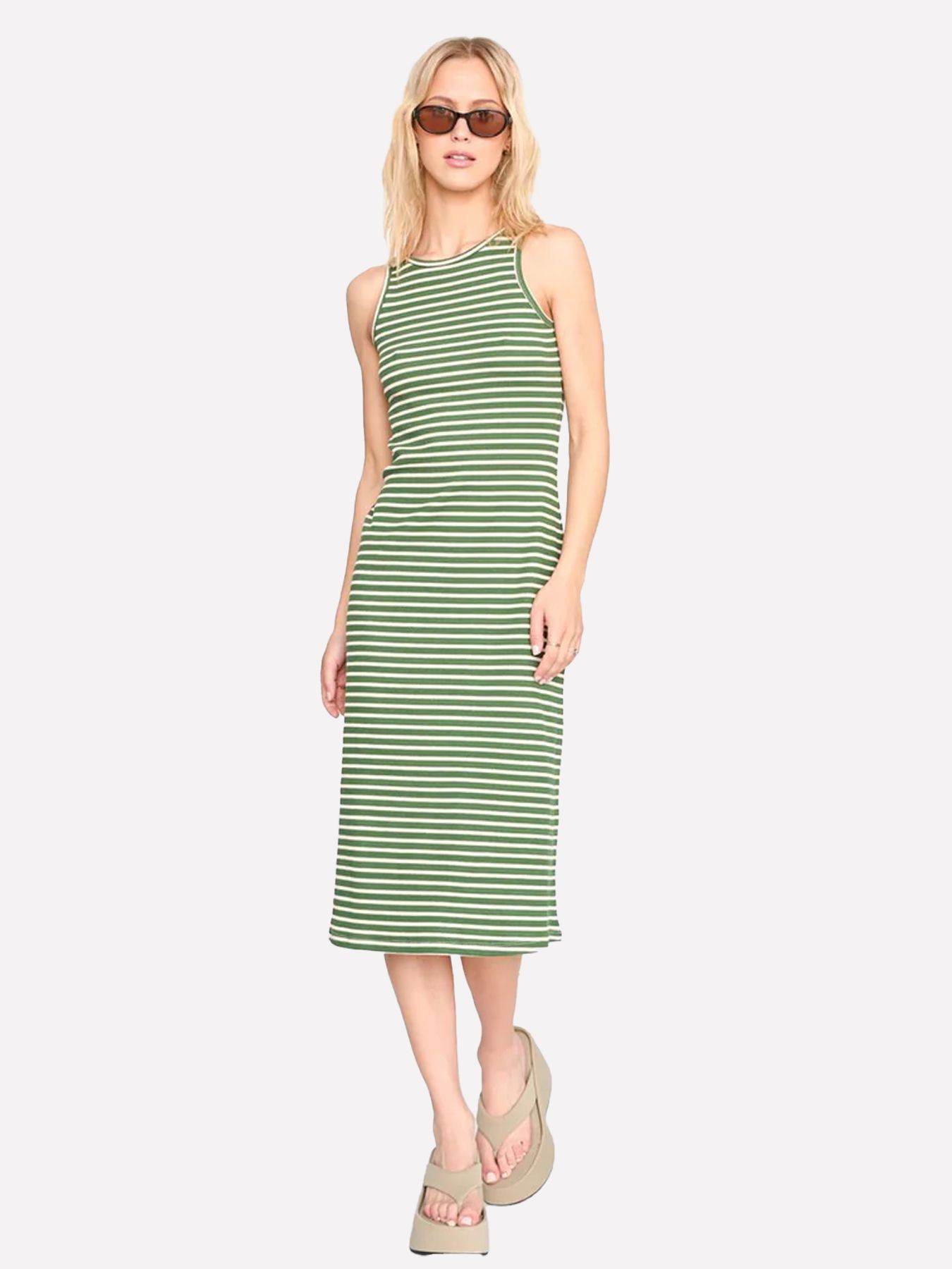 24 Colours 21319a dress GREEN 00119092-GRE