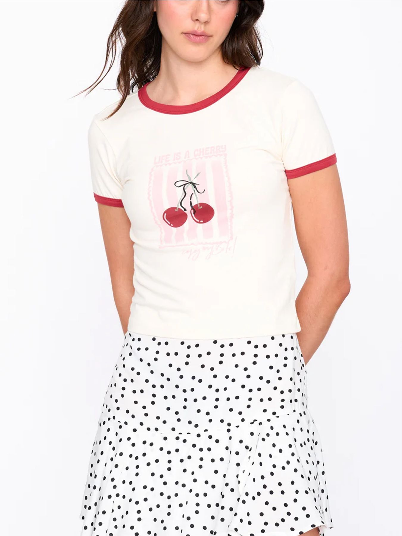 24 Colours 12506 T-shirt bordeaux 2900167786152