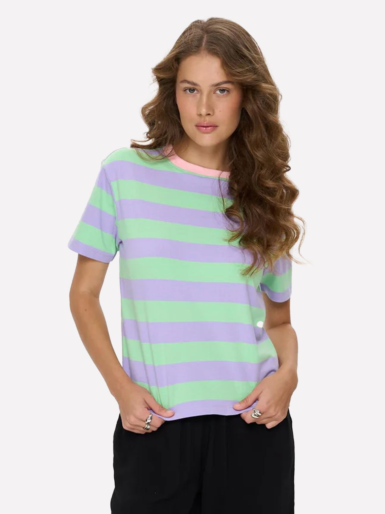24 Colours 12568 T-shirt GREEN 00119095-GRE