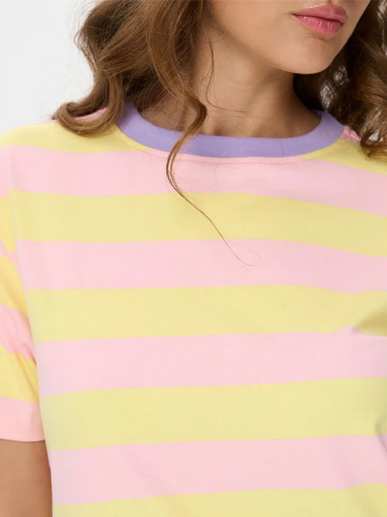 24 Colours 12568 T-shirt Geel 2900167973149