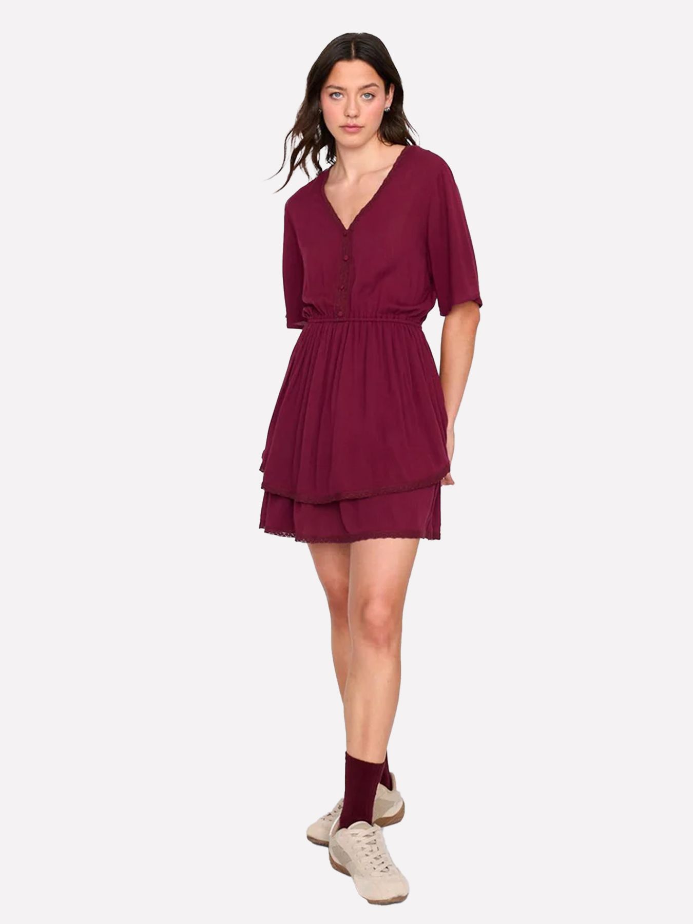 24 Colours 21316 Dress bordeaux 2900167789146