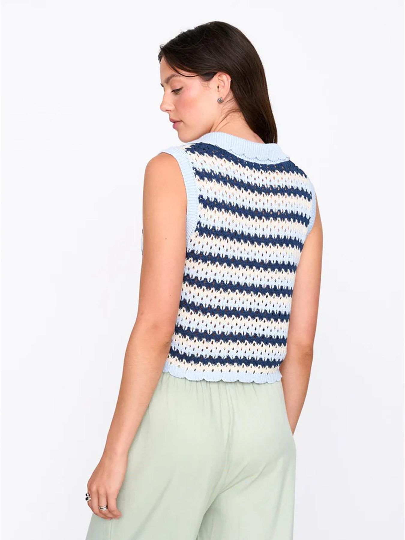 24 Colours 41358 gilet Blue 2900167793129