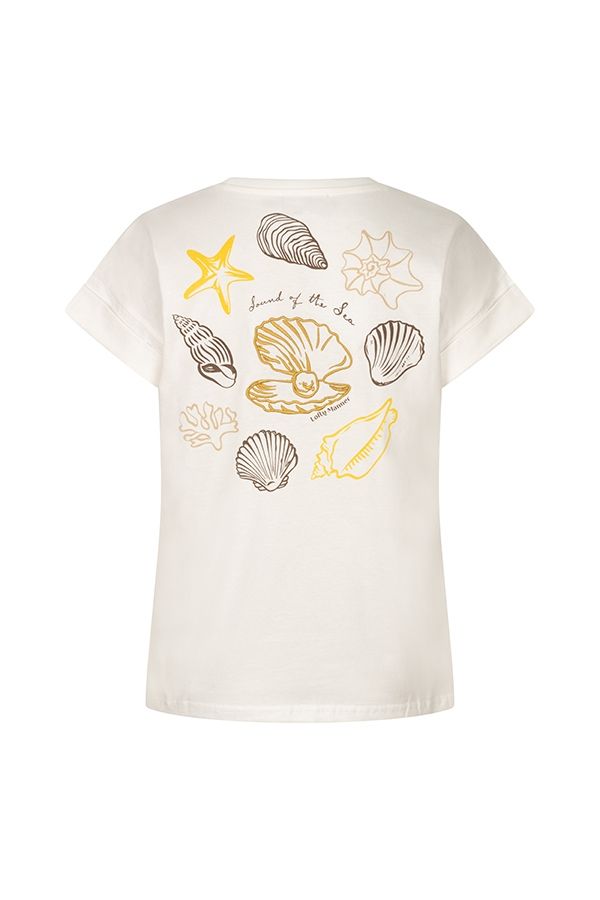 Lofty Manner T-shirt Nora 193 creme 2900167797028