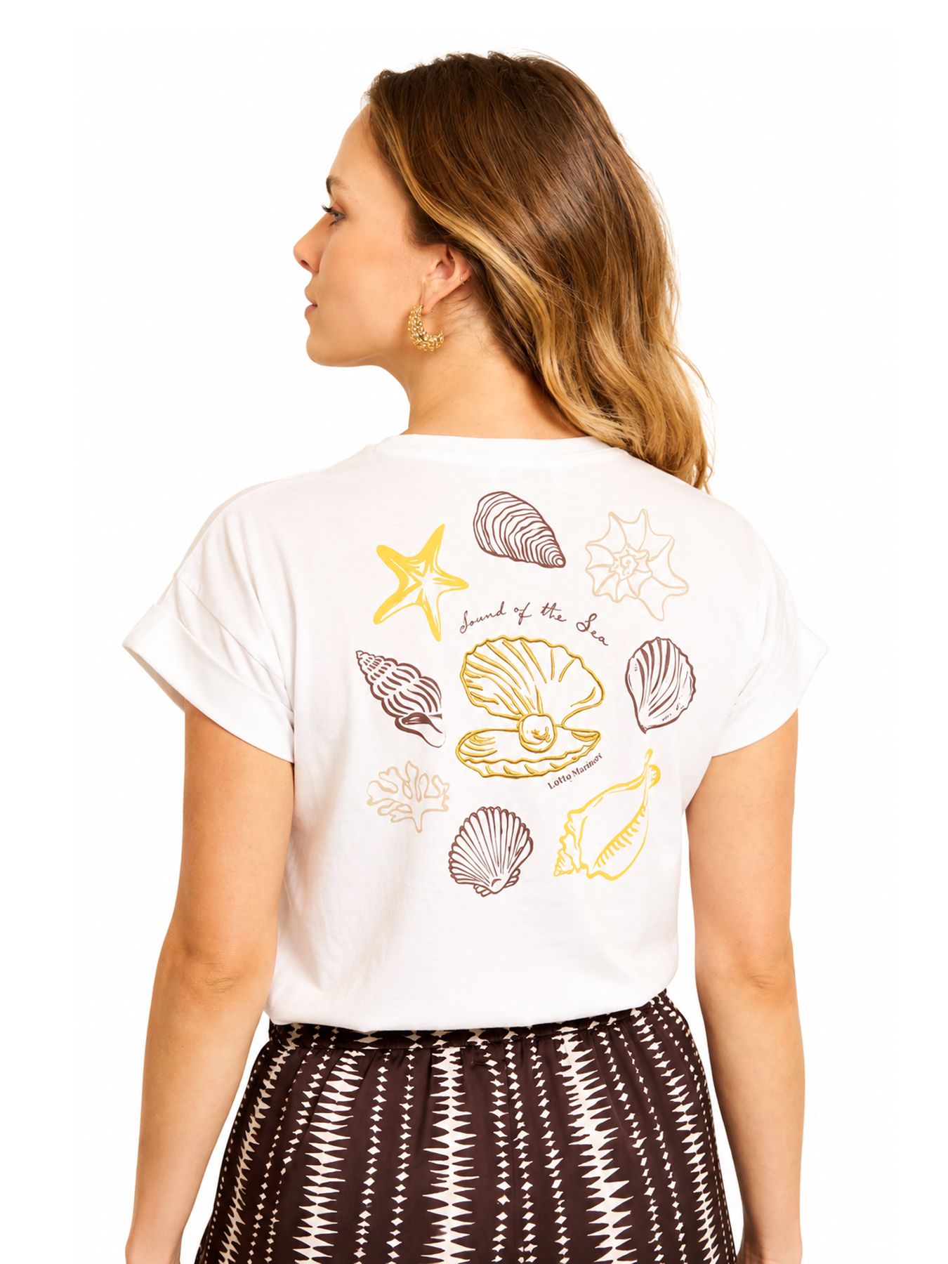 Lofty Manner T-shirt Nora 193 creme 2900167797028