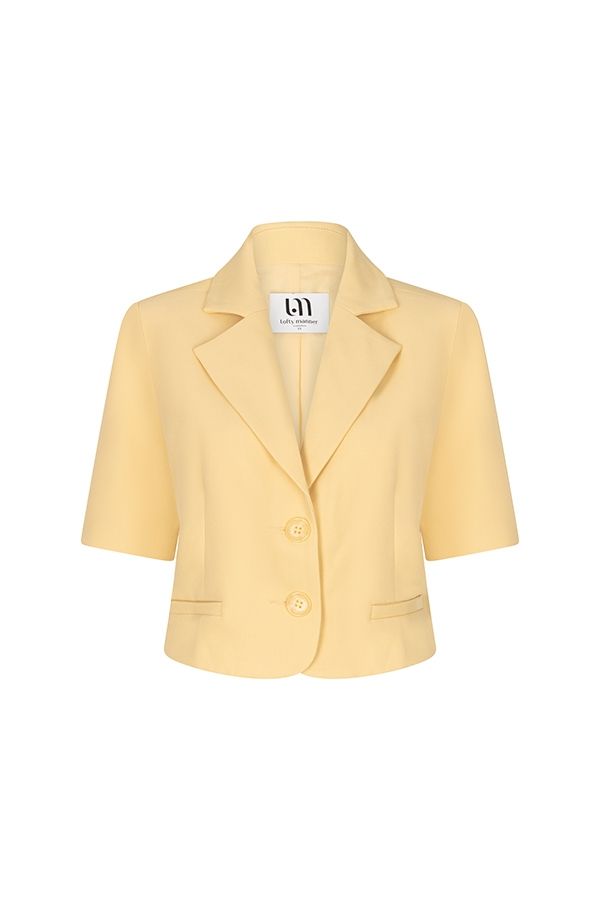 Lofty Manner Blazer Vienna 508 butter yellow 2900167798070