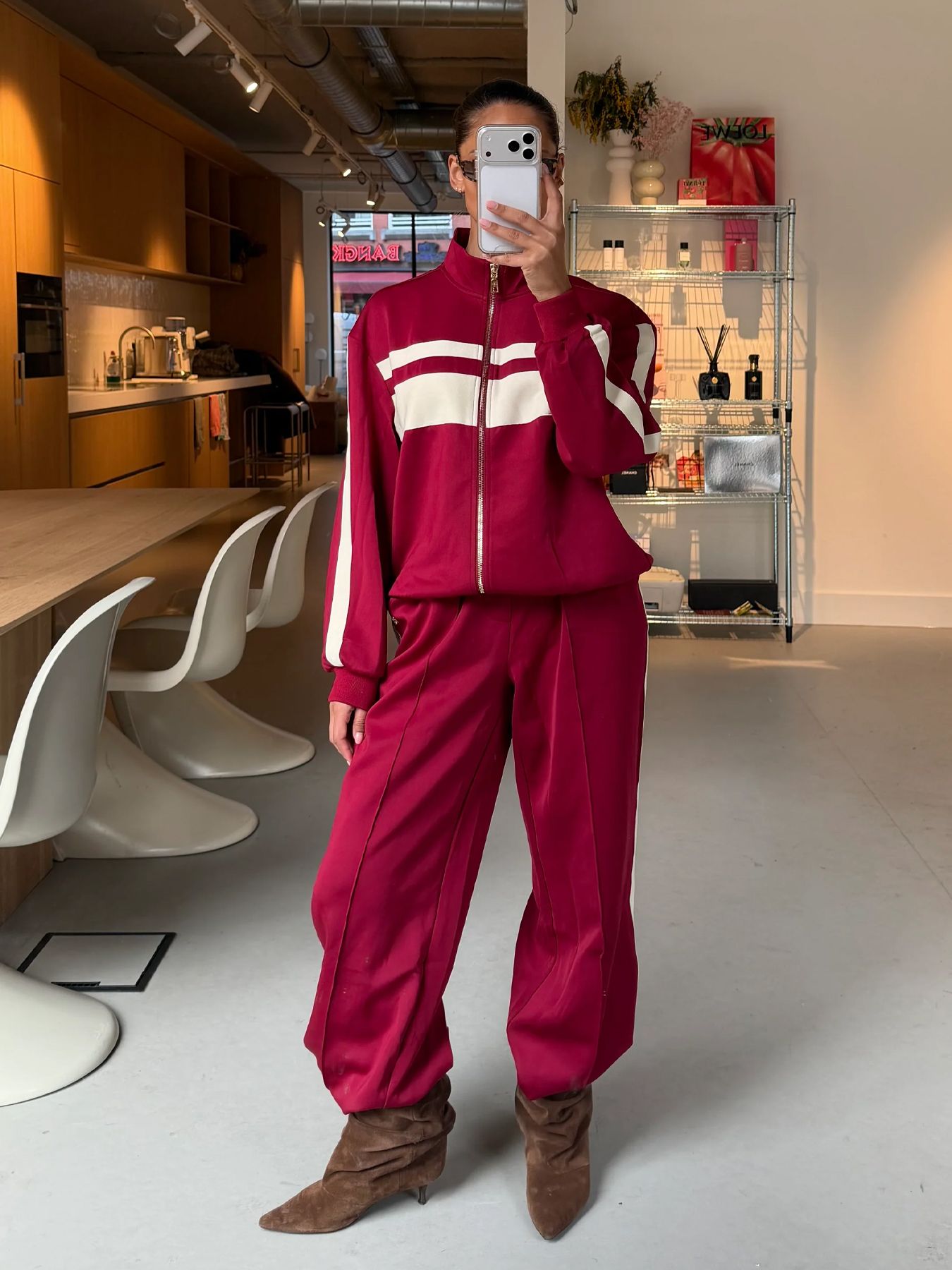 Pink Noir Taylor jacket Savvy red 2900167821068