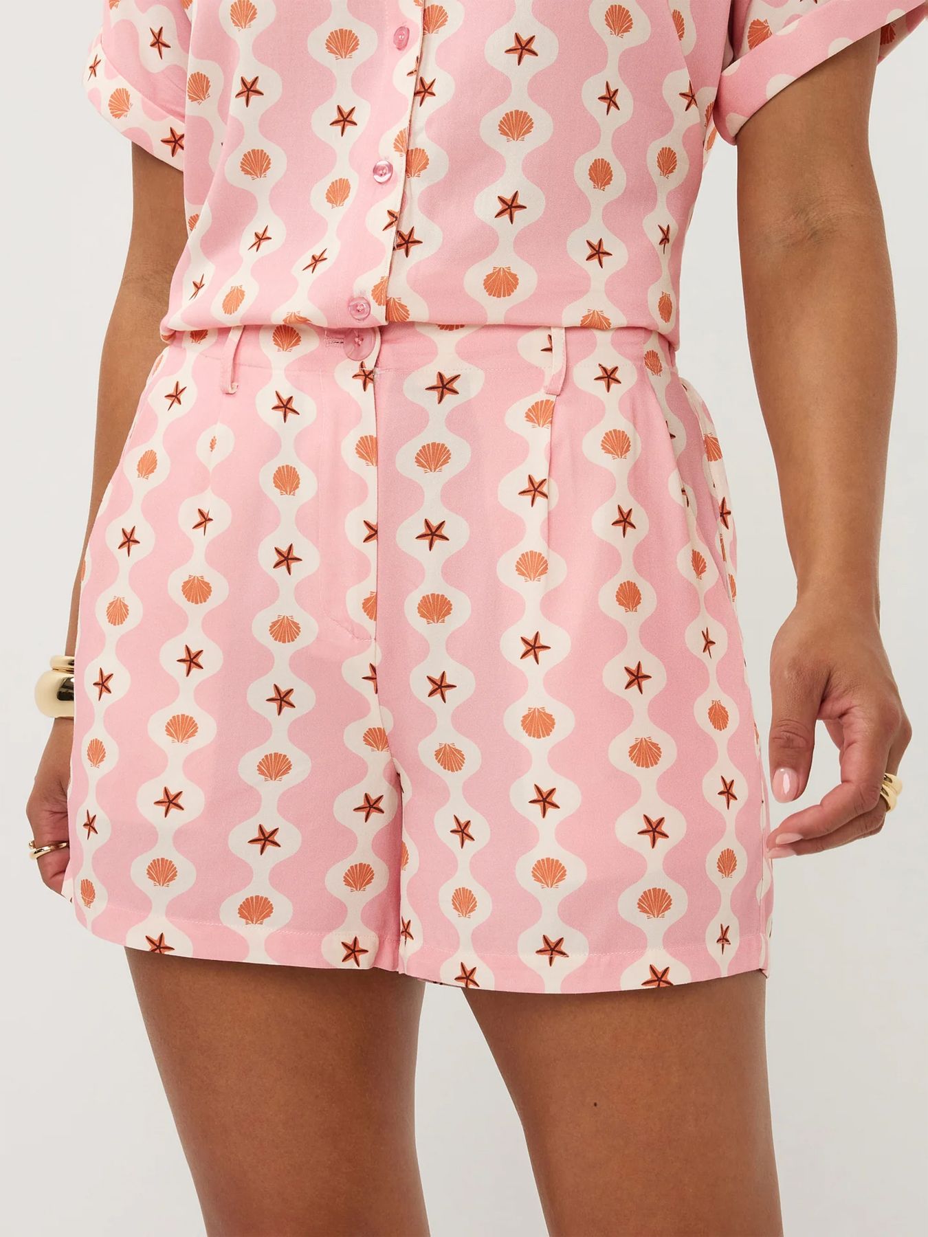 Ydence Short Nadia Pink seashells 2900167830046