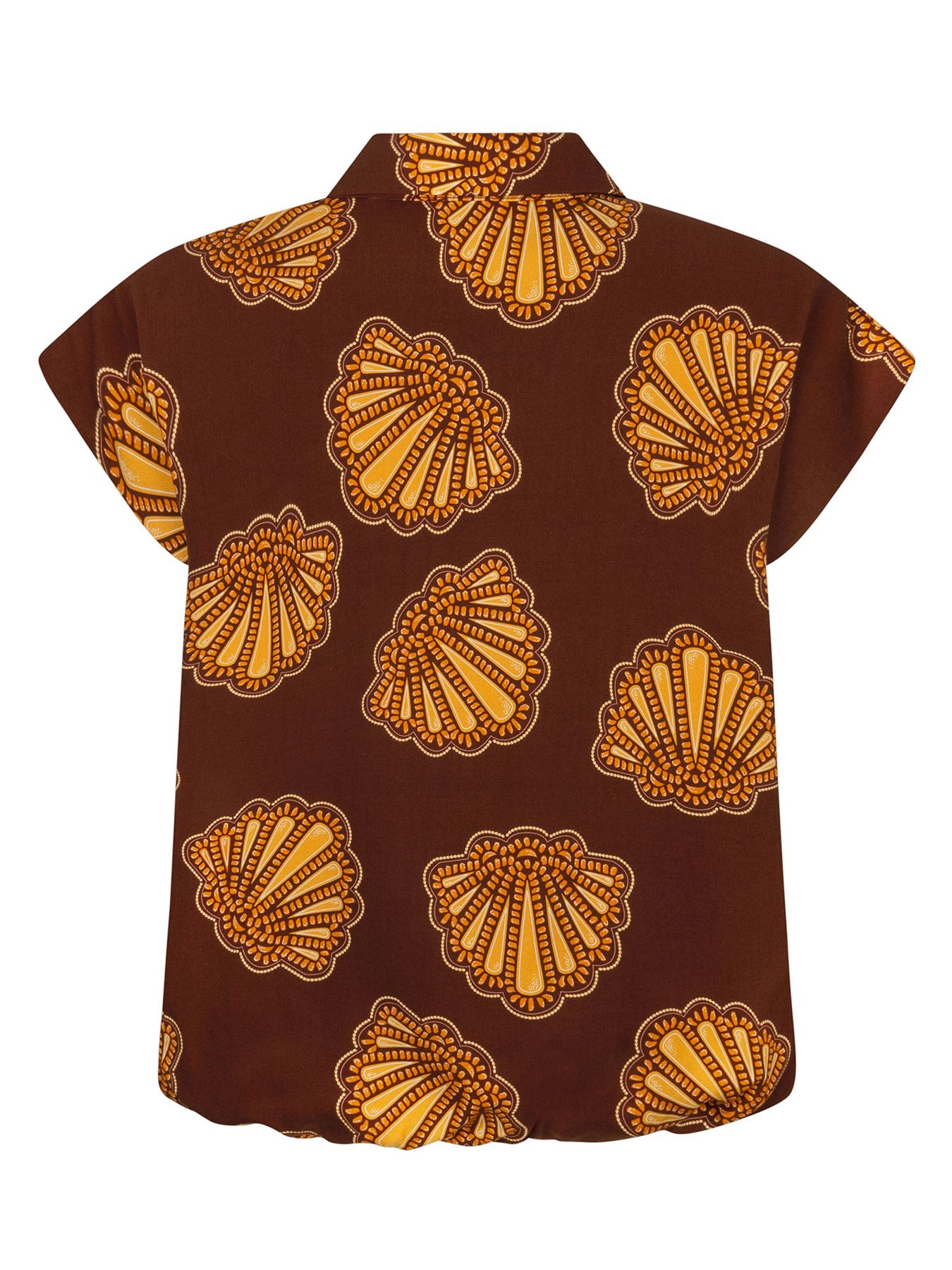 Ydence Blouse Veronica  Brown Shells 2900167832064