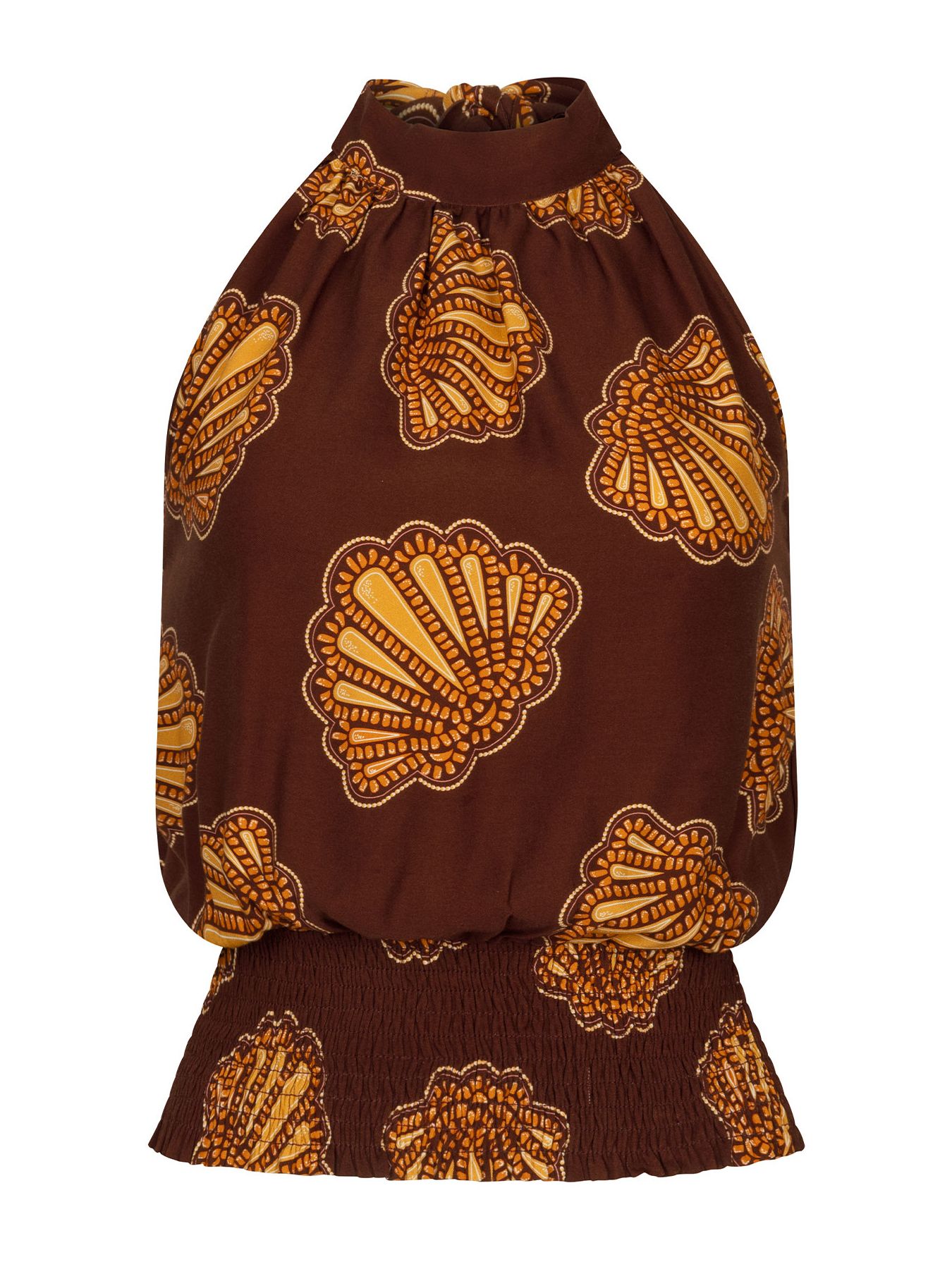 Ydence Top Jamie  Brown Shells 00119129-1127