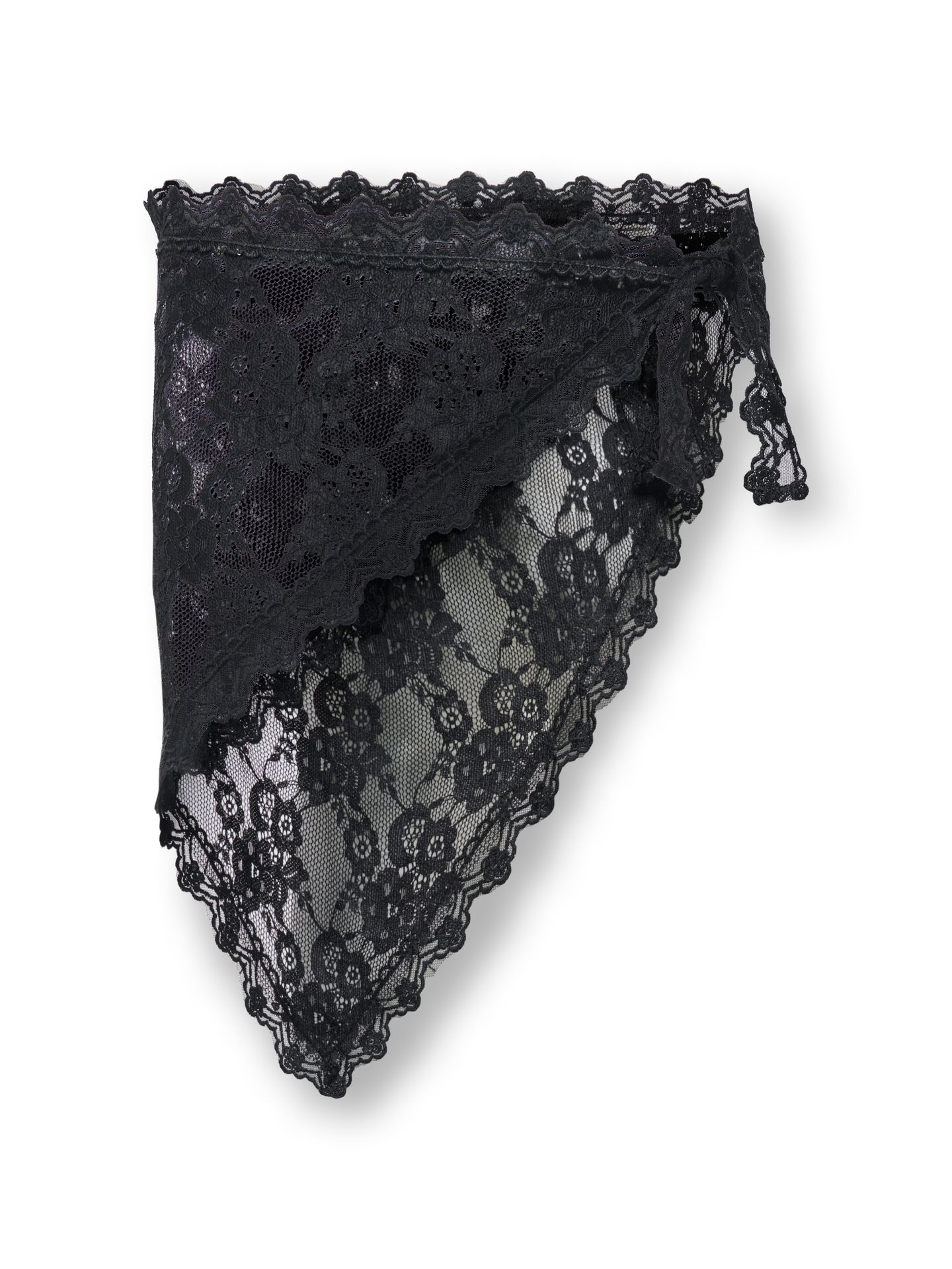 Only KOGSOF LACE SCARF WVN Black 00119133-EKA26011400000004