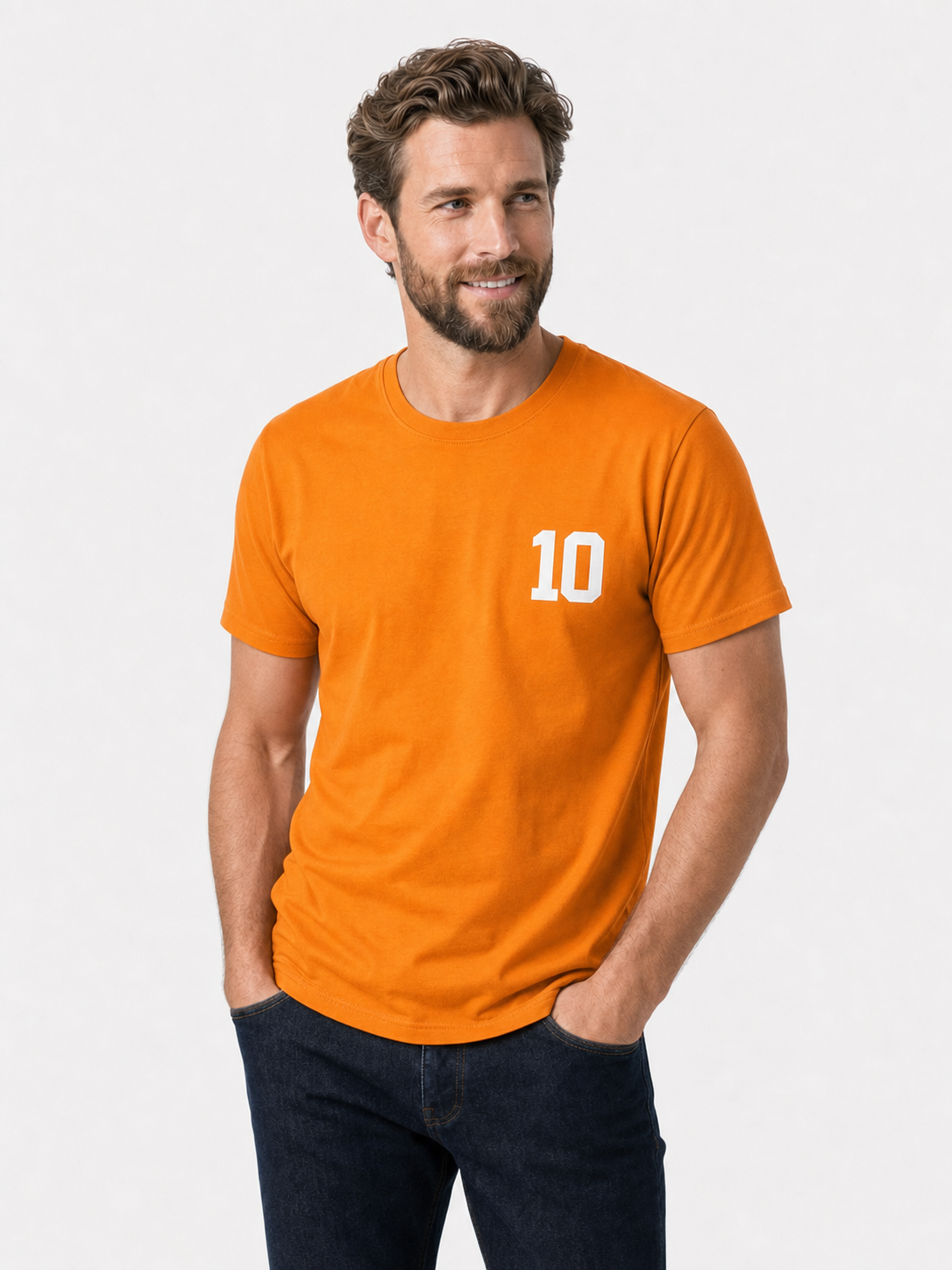 Ballin 8851 Oranje t-shirt Oranje 00119141-O1
