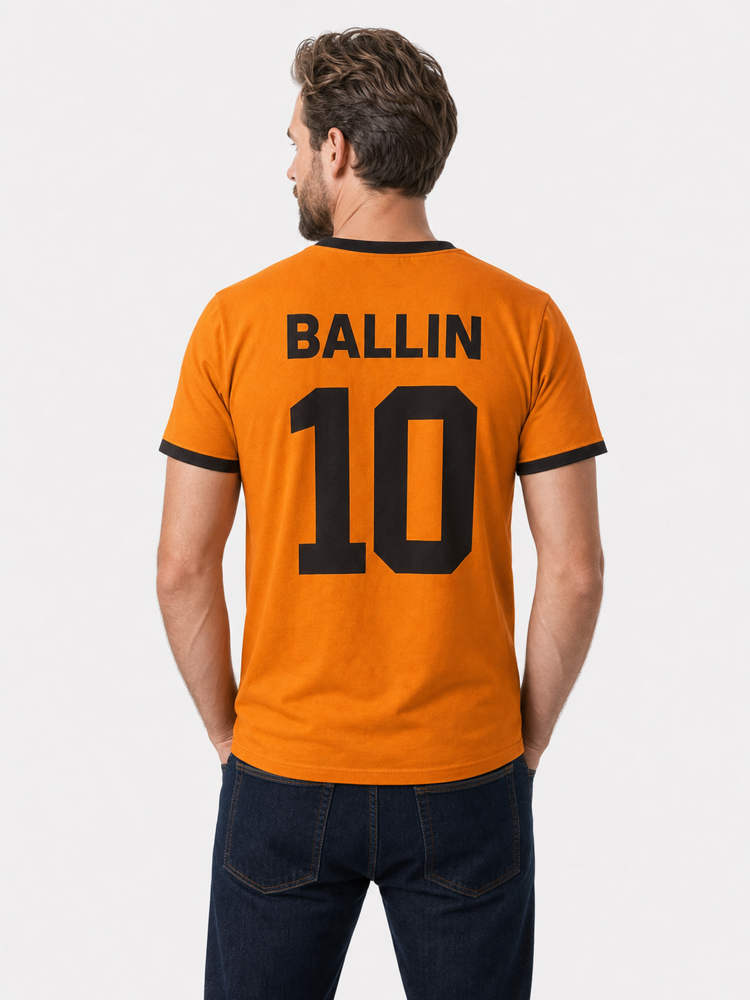 Ballin 8850 oranje shirt Oranje 2900167855094