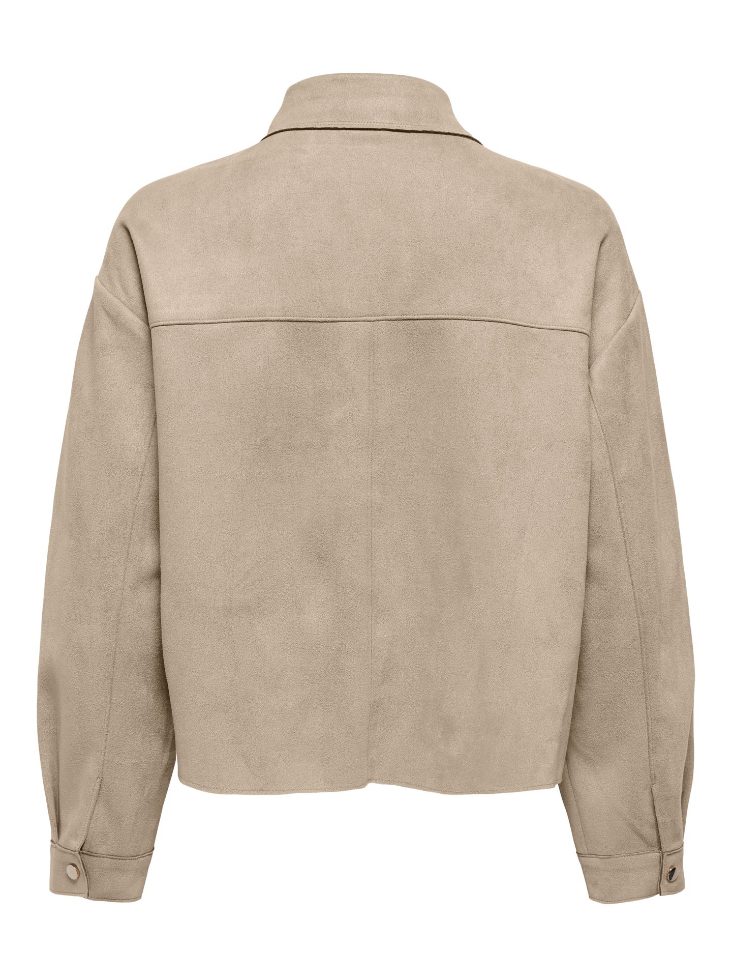 Only JDYJULLE L/S FAKE SUEDE SHIRT JRS N Oxford Tan 2900167857012