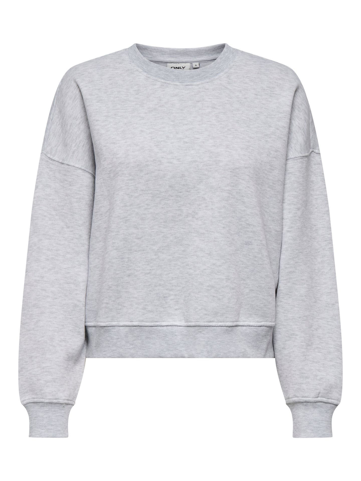 Only ONLBEST L/S CREW NECK SWT Light Grey Melange 2900167860029