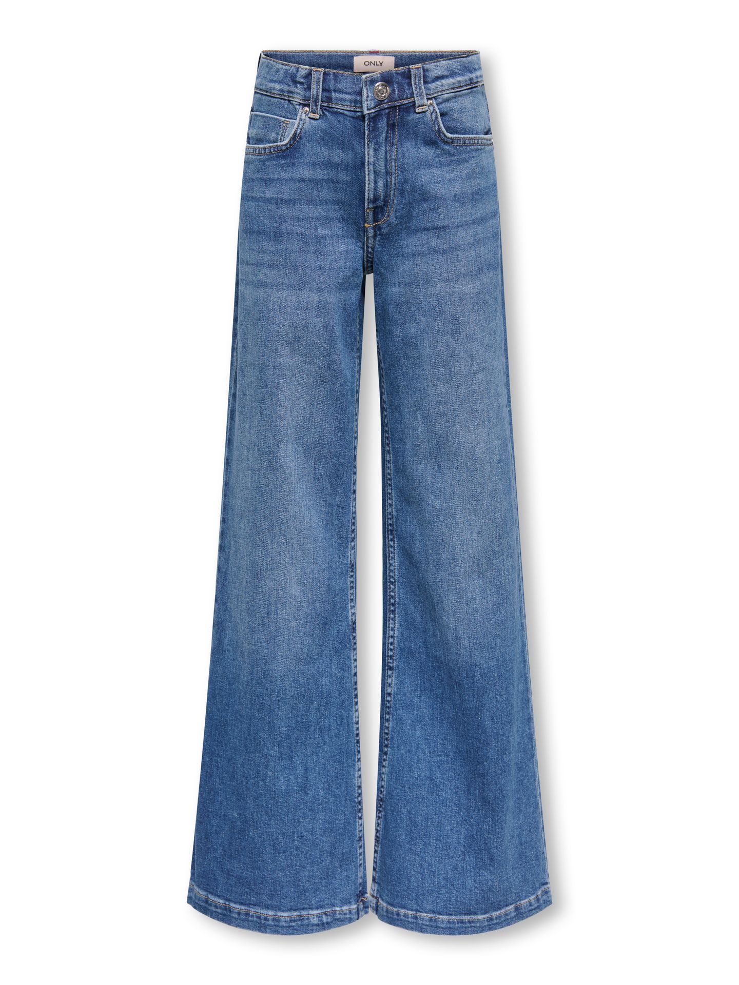 Only KOGCALIFORNIA MW WIDE FLARED REA NO Dark Medium Blue Denim 00119158-EKA26011400003589