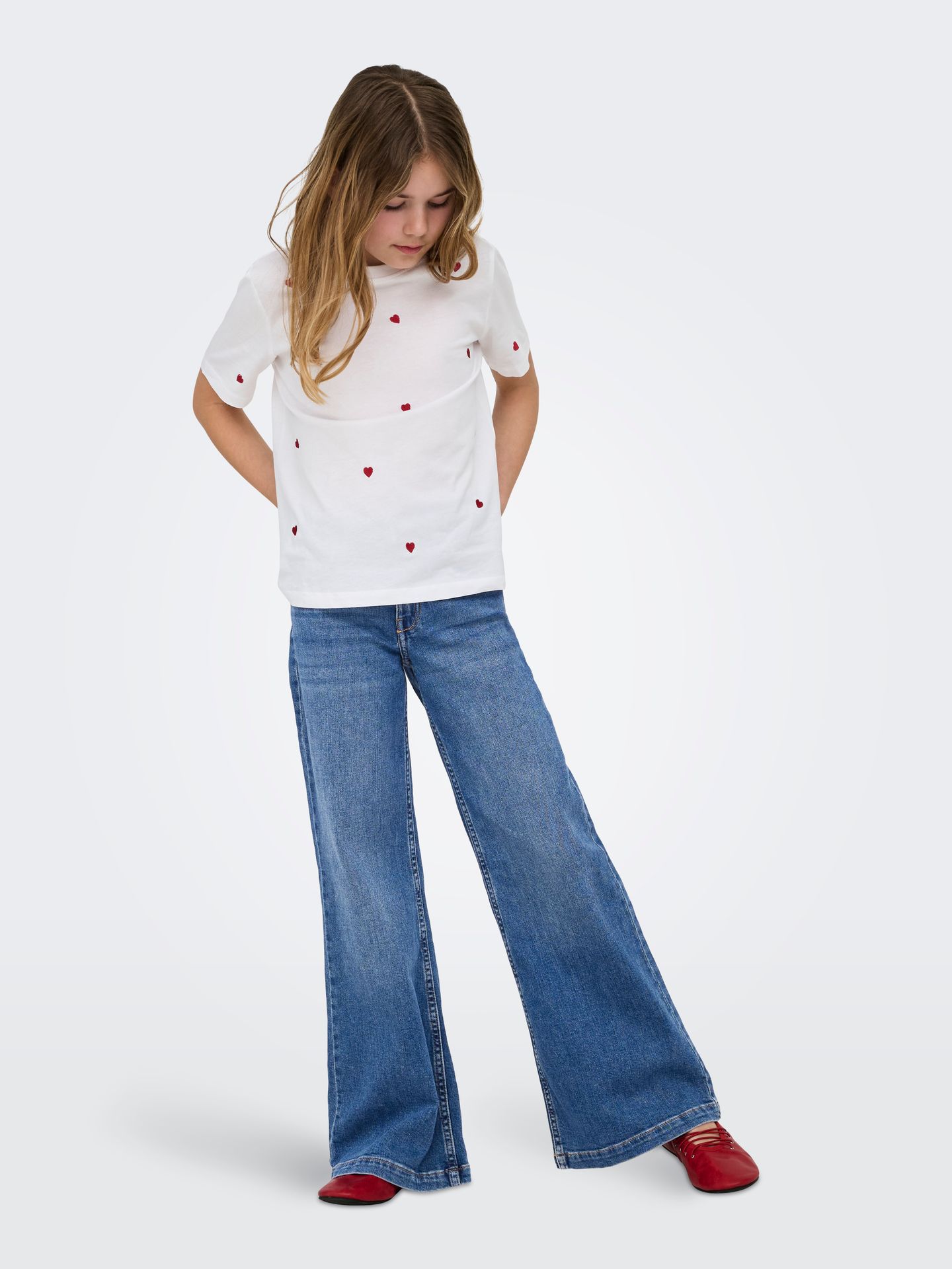 Only KOGCALIFORNIA MW WIDE FLARED REA NO Dark Medium Blue Denim 2900167874057