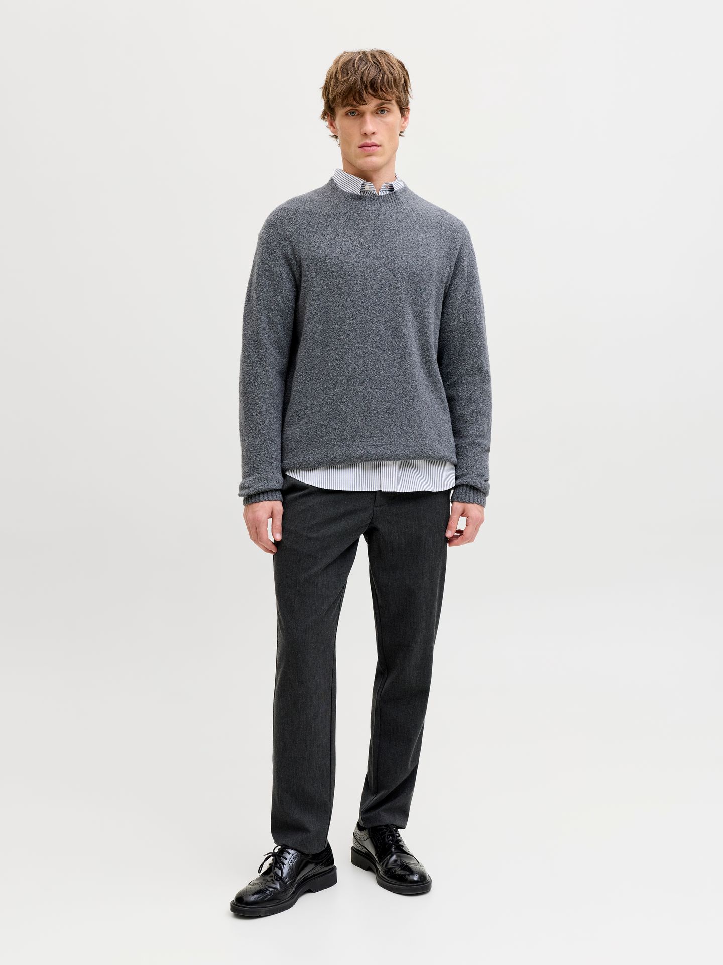 Jack & Jones JPSTOLLIE CONNOR CHINO NOOS Dark Grey 2900167886043