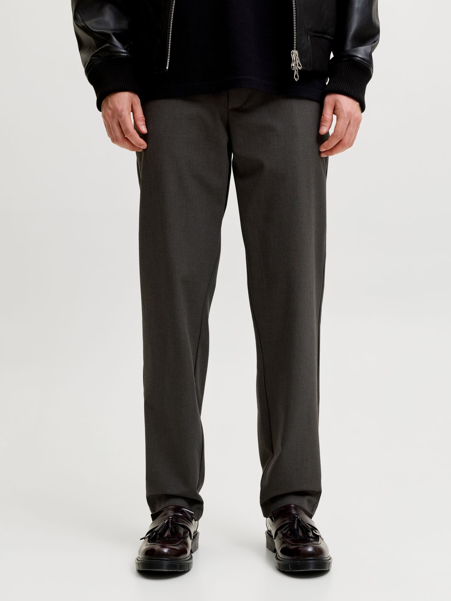 Jack & Jones JPSTOLLIE CONNOR CHINO NOOS Dark Earth/Houndstooth 2900167888207