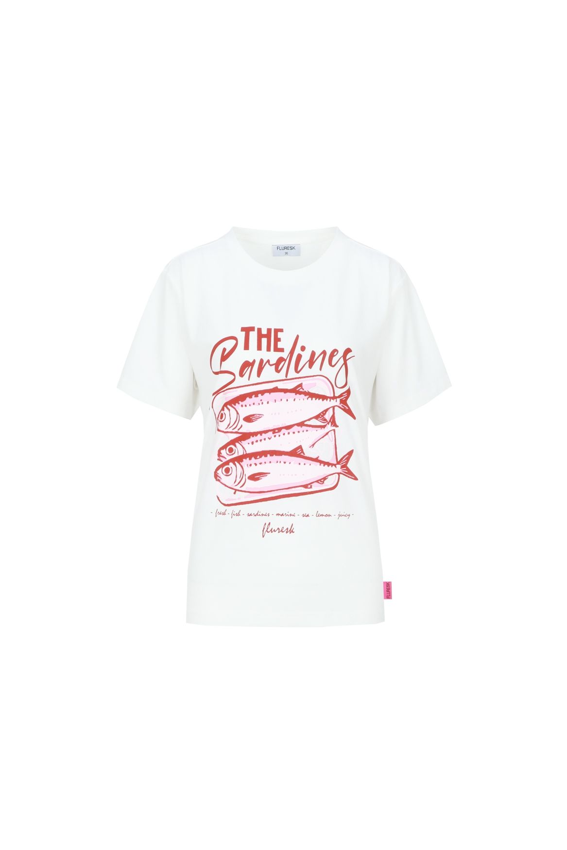Fluresk Lianet T-shirt 011 offwhite 2900167892143