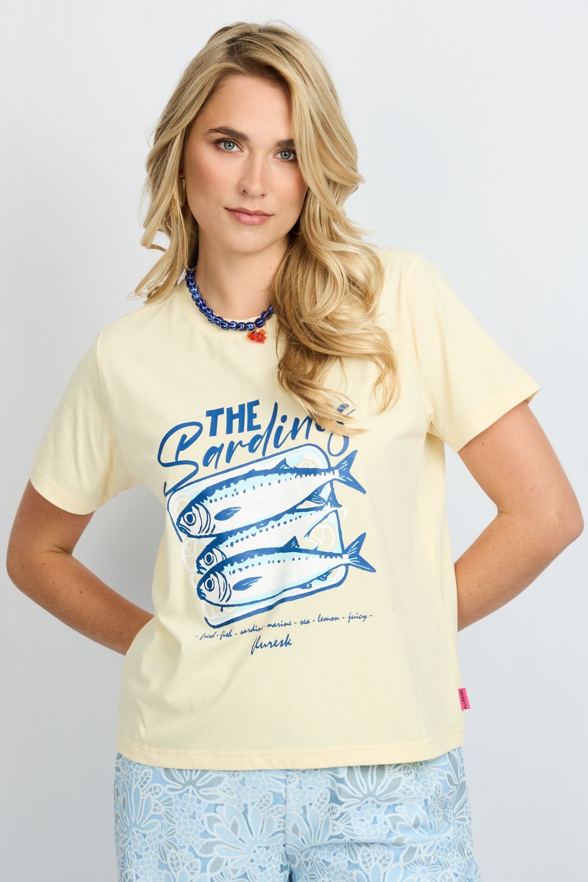 Fluresk Lianet T-shirt 103 vanilla 00119169-EKA26015100000016