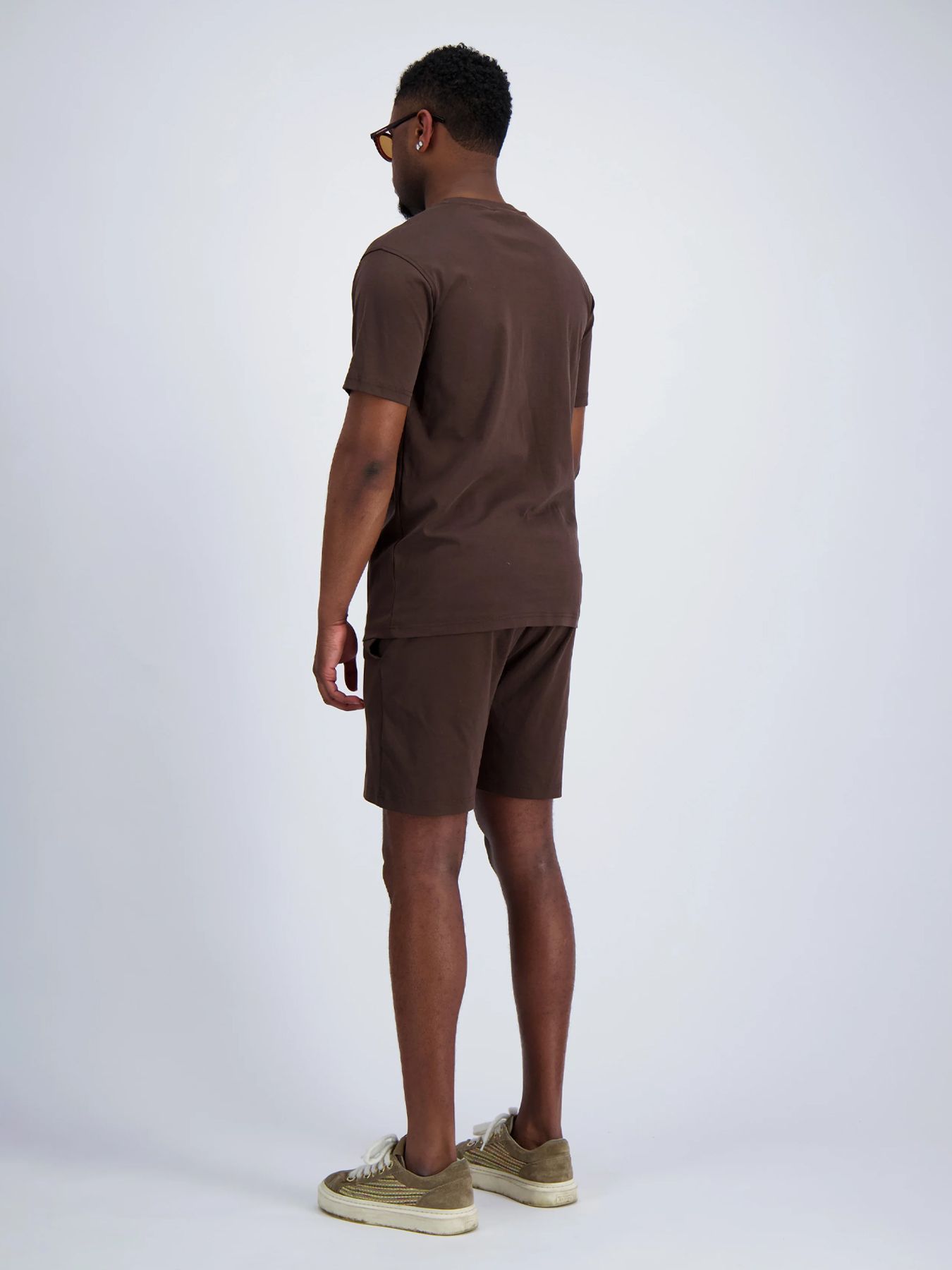 Black Bananas Mercerised tee twinset Brown 2900167897070
