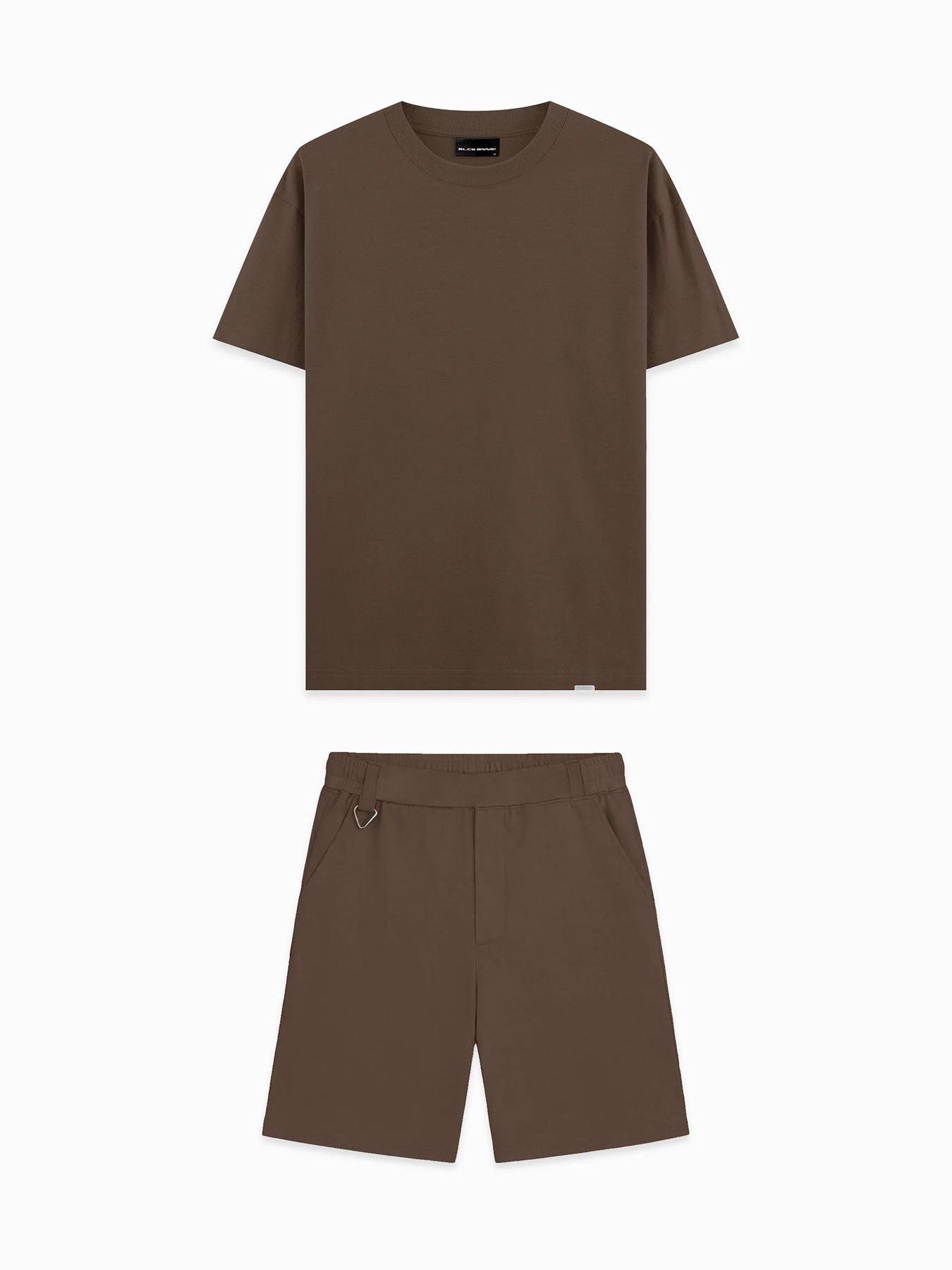 Black Bananas Mercerised tee twinset Brown 2900167897070