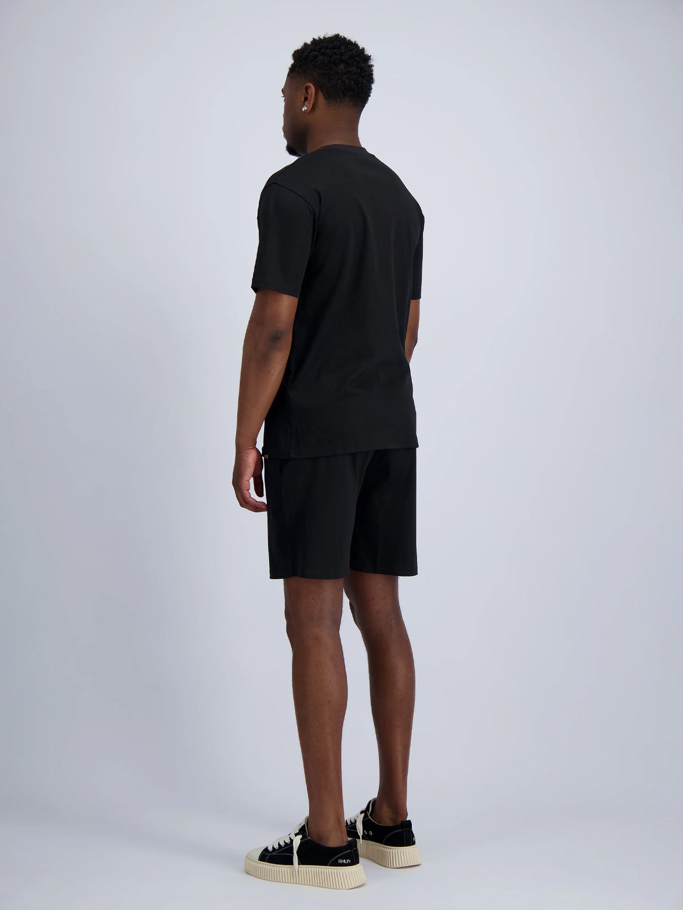 Black Bananas Mercerised tee twinset Black 2900167896066