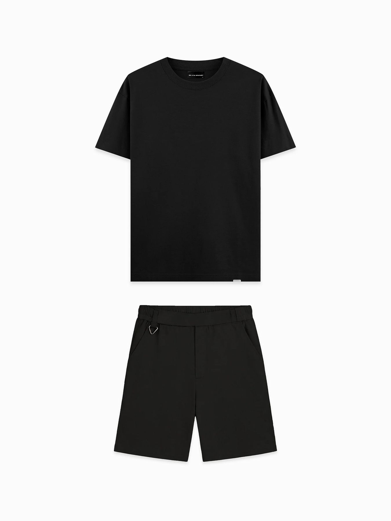 Black Bananas Mercerised tee twinset Black 2900167896066