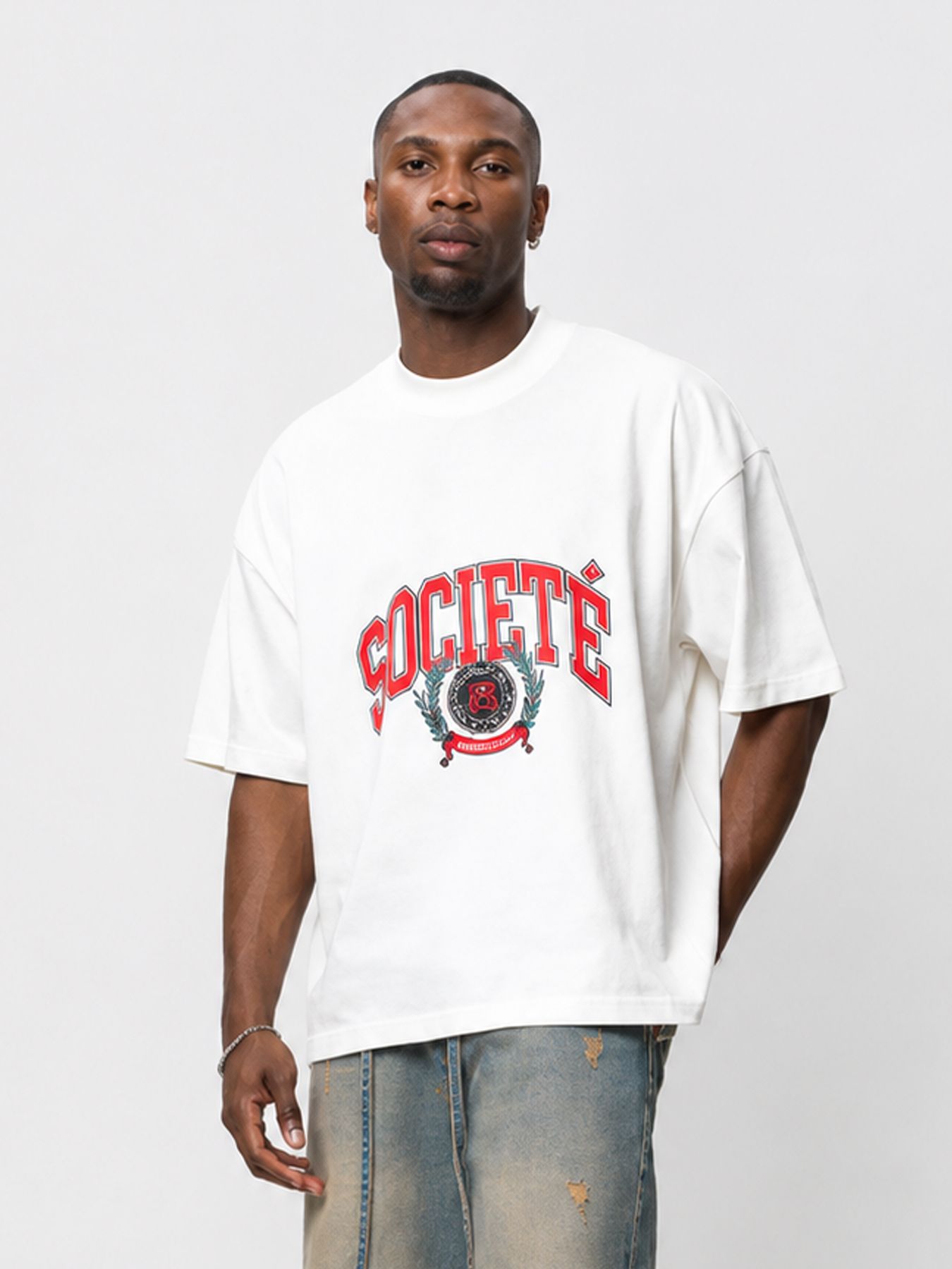 Monte boxy tee off white 00119180-W2