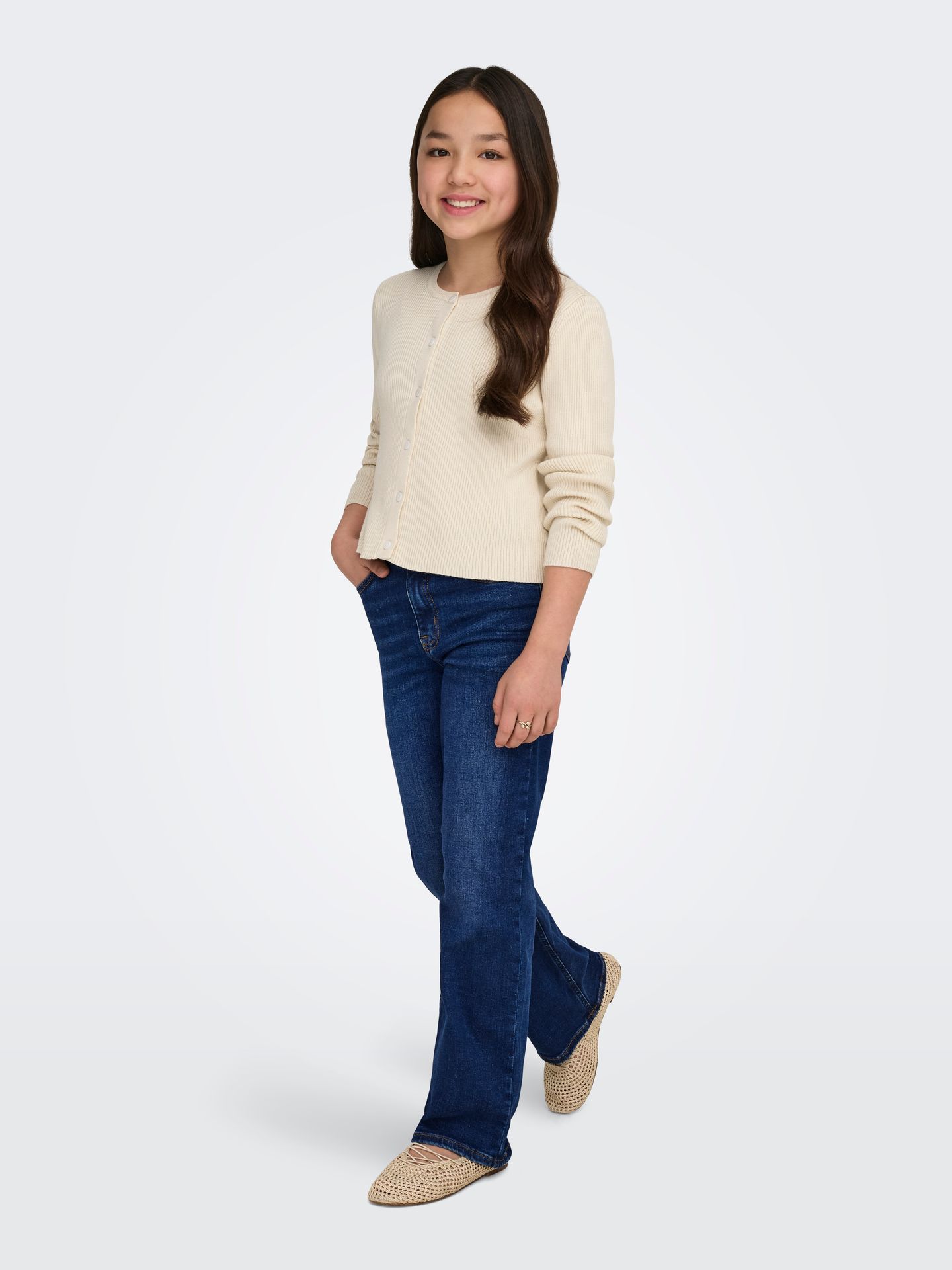 Only KOGMADISON BLUSH WIDE DNM DIA092 NO Dark Blue Denim 2900167912018