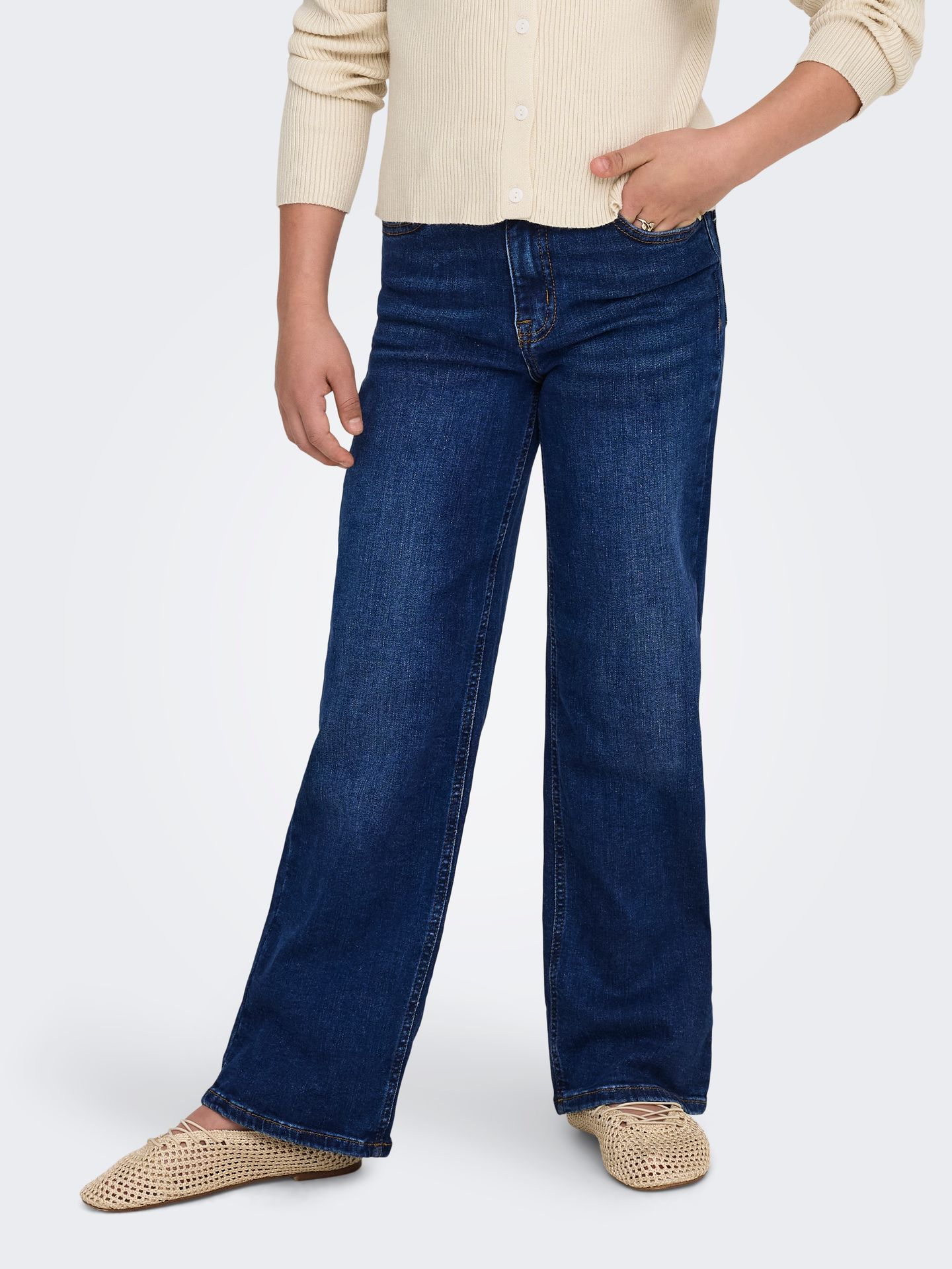 Only KOGMADISON BLUSH WIDE DNM DIA092 NO Dark Blue Denim 2900167912018