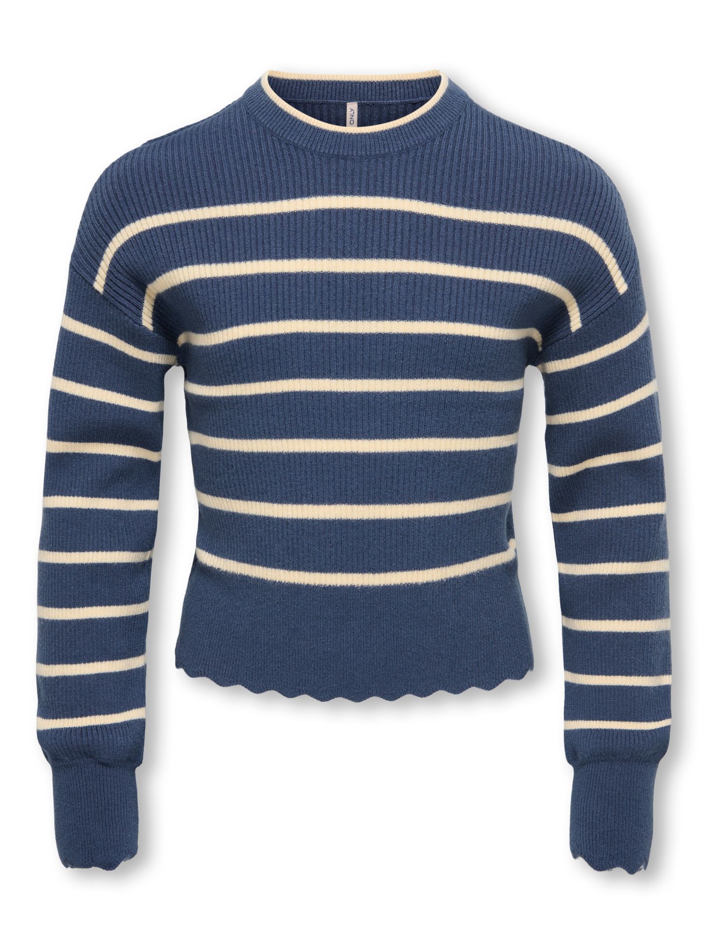 Only KOGIBI LS O-NECK PULLOVER CP KNT NO Vintage Indigo/Blissful Blue 00119187-EKA26011400002103