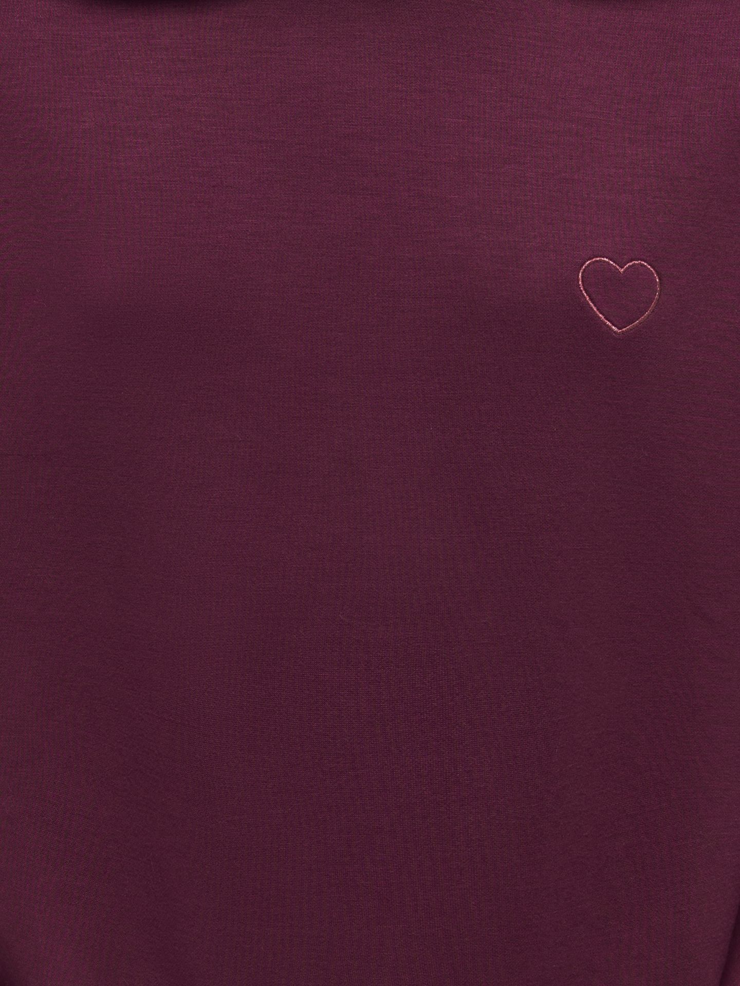 Only KOGADA-COOPER HEART L/S HOOD FR SWT Fig/Fig Emb. Heart 2900167928019
