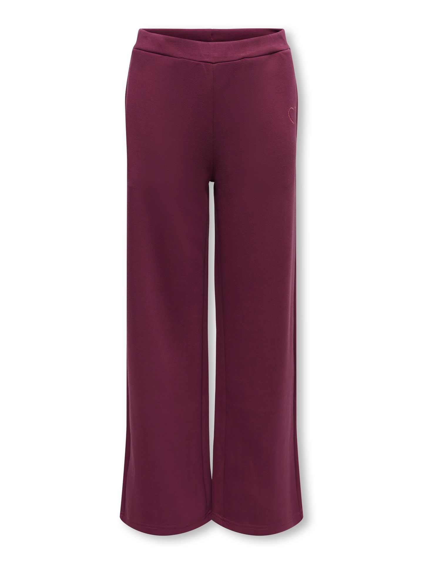 Only KOGADA-NELLA HEART PANT FR SWT NOOS Fig/Fig Emb. Heart 00119191-EKA26011400003604