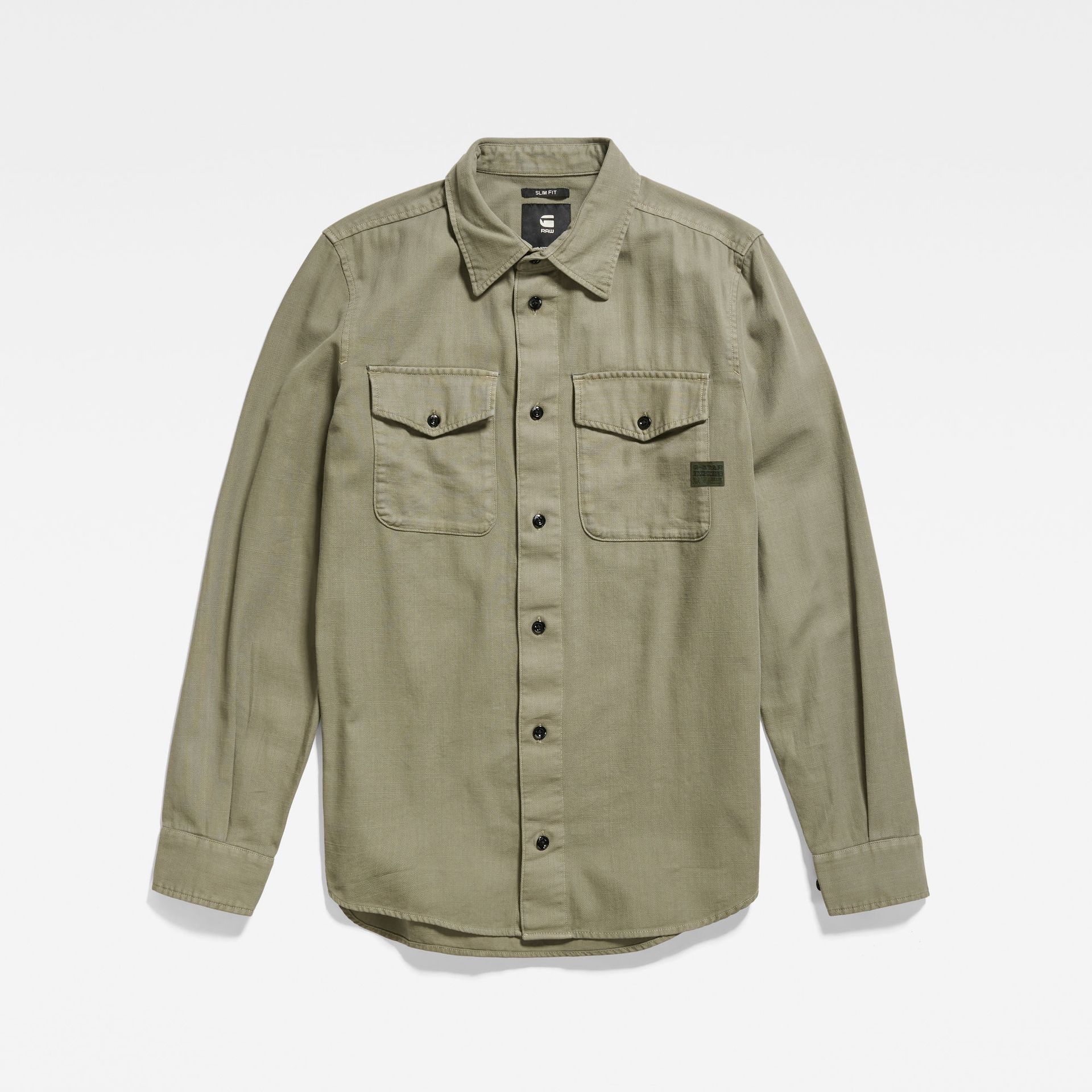 G-star Raw Marine Slim Shirt l\s B681 shamrock gd 2900167934065