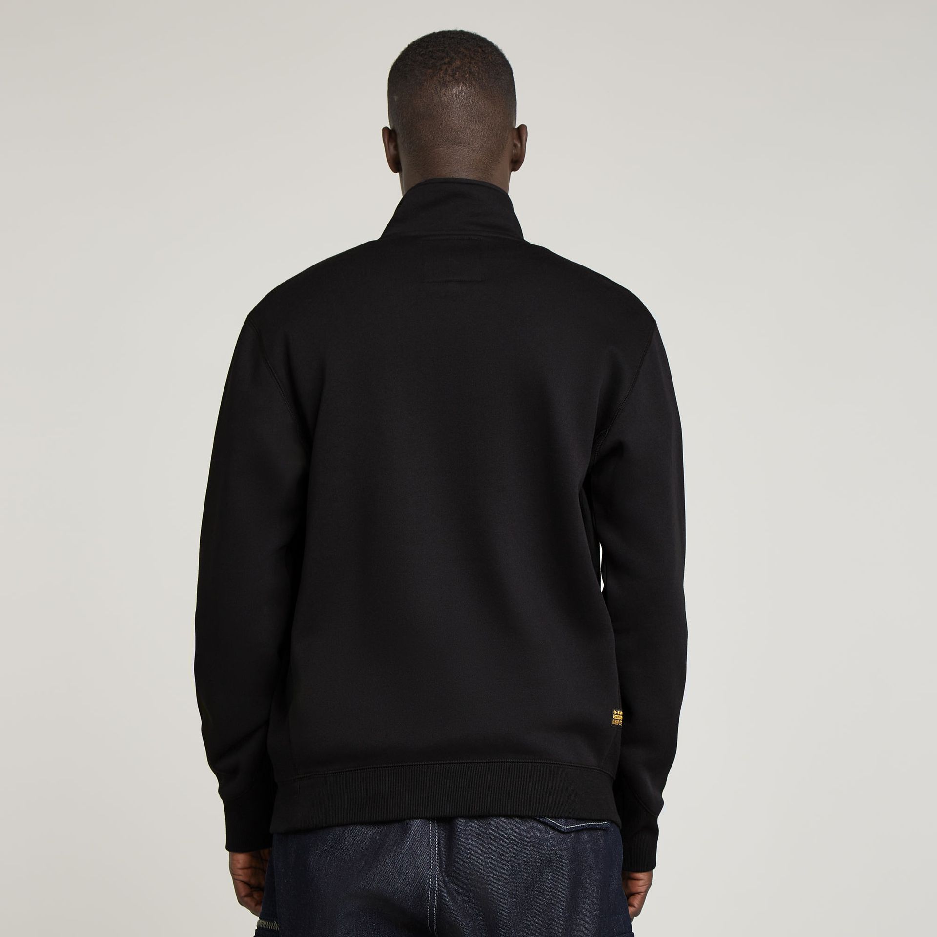 G-star Raw Premium core half zip r sw l\s 6484 dk black 2900167936069