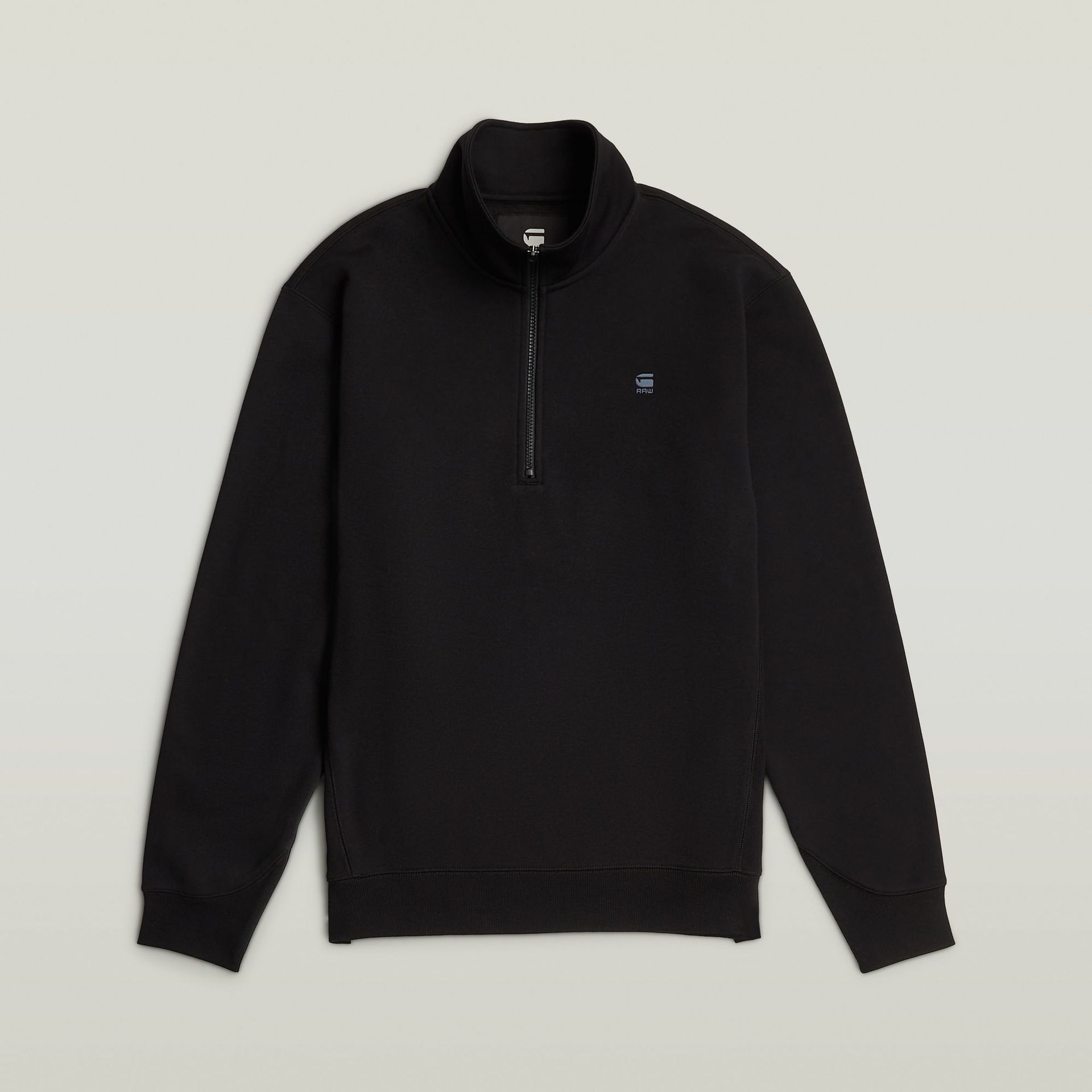 G-star Raw Premium core half zip r sw l\s 6484 dk black 2900167936069