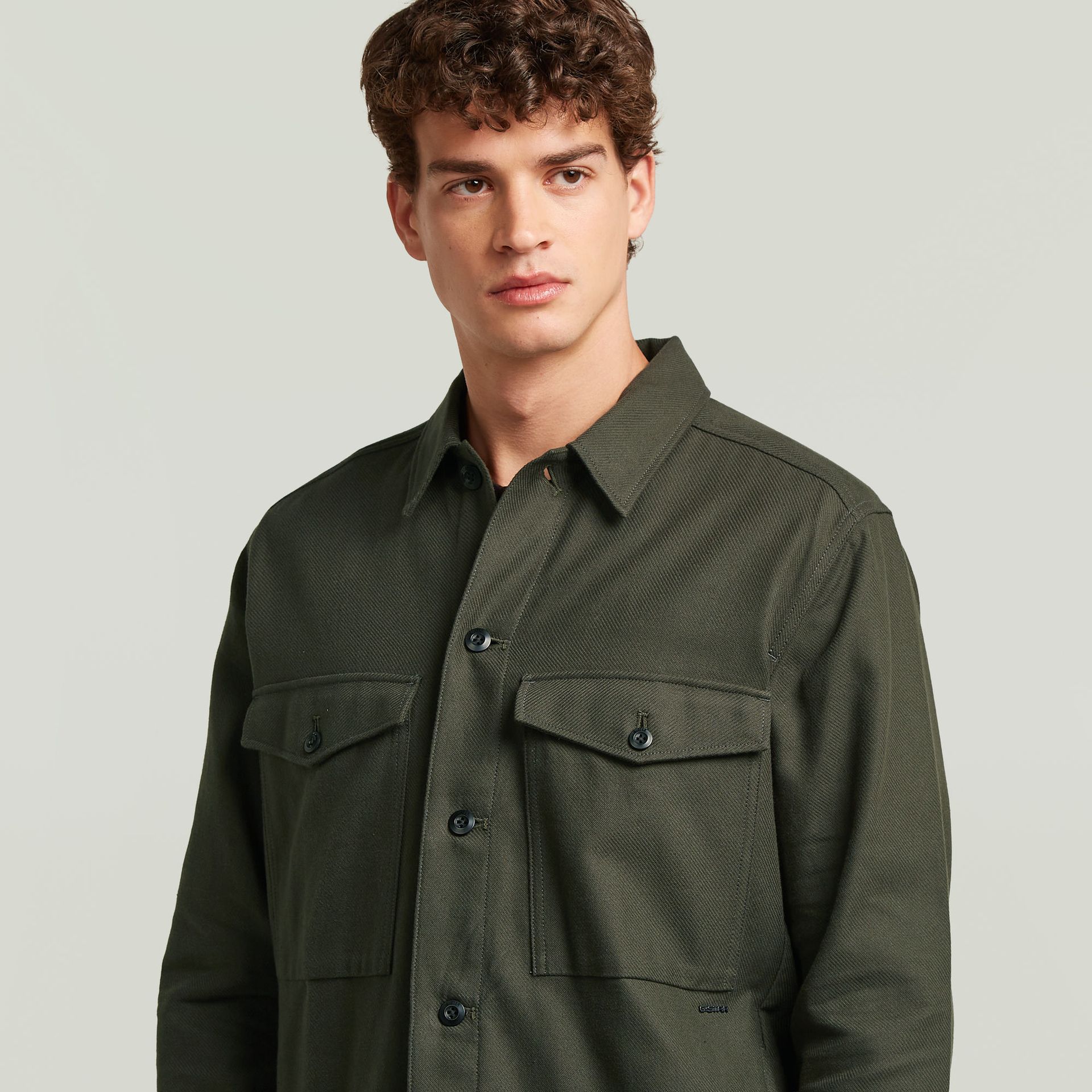 G-star Raw Core LW overshirt 995 asfalt 2900167944071