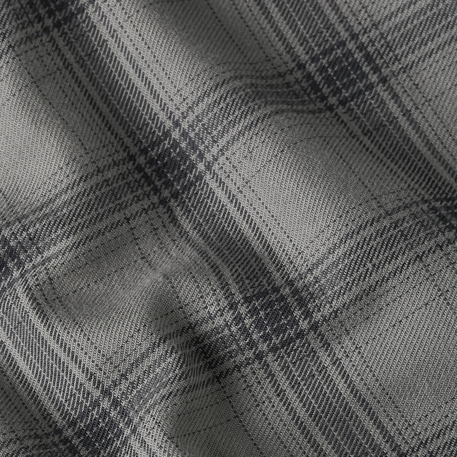G-star Raw One pkt regular shirt J337 grey pewter small window check 2900167951062