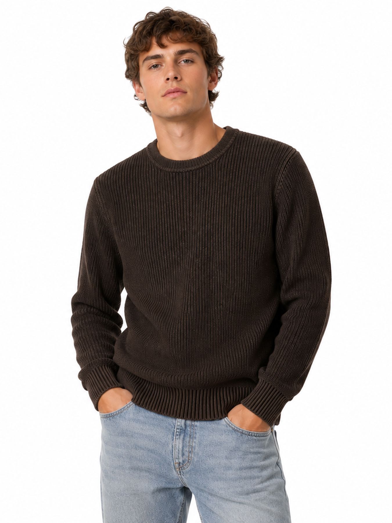 G-star Raw Washed rib r knit B564 dk black gd 2900167952069