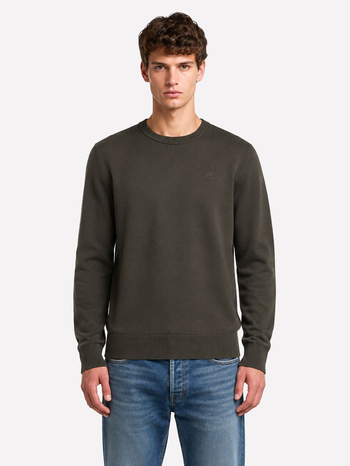 G-star Raw Core refined r knit H020 black olive 00119206-EKA07001300000313