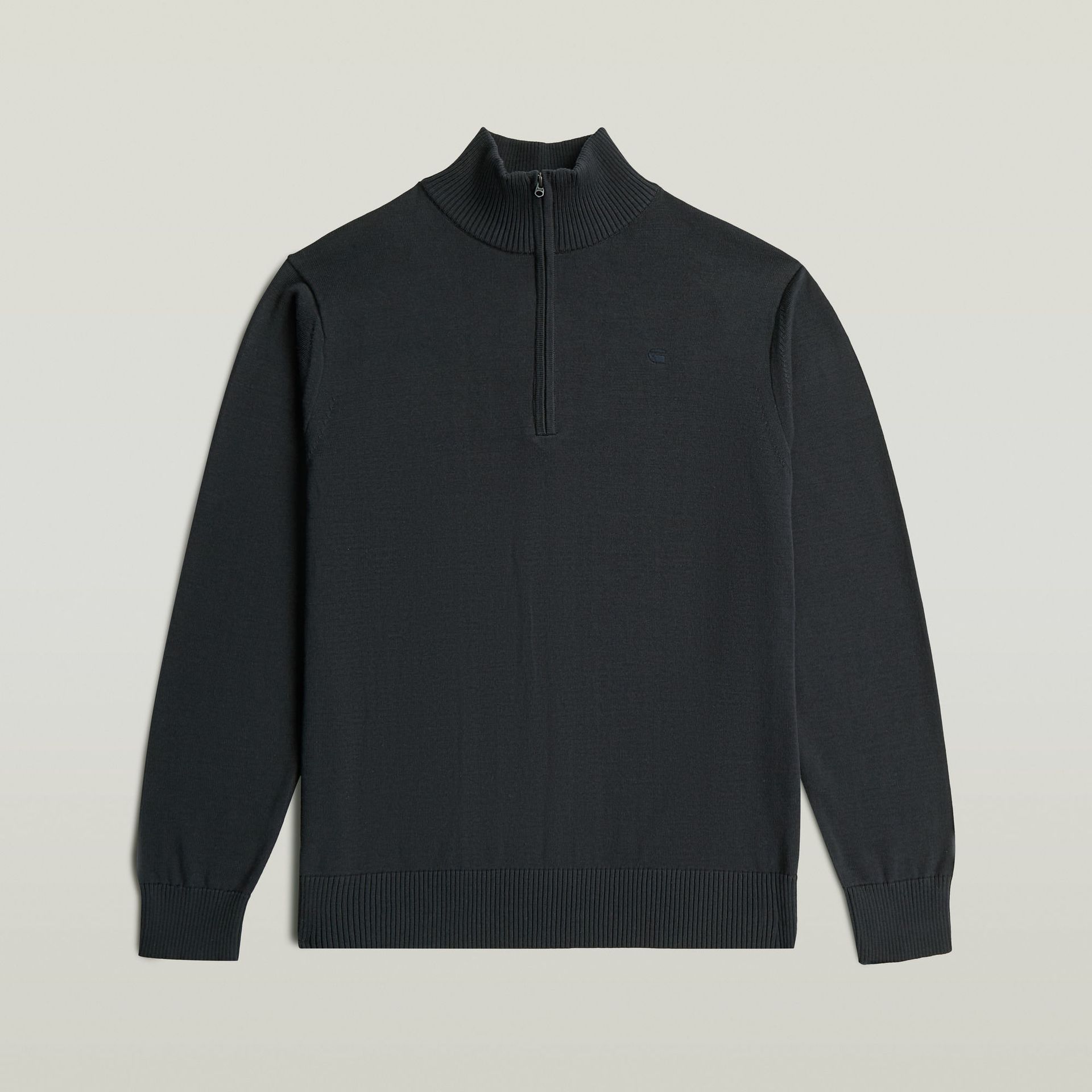 G-star Raw Core refined half zip knit 1227 dk legion blue 00119207-EKA07001300000301