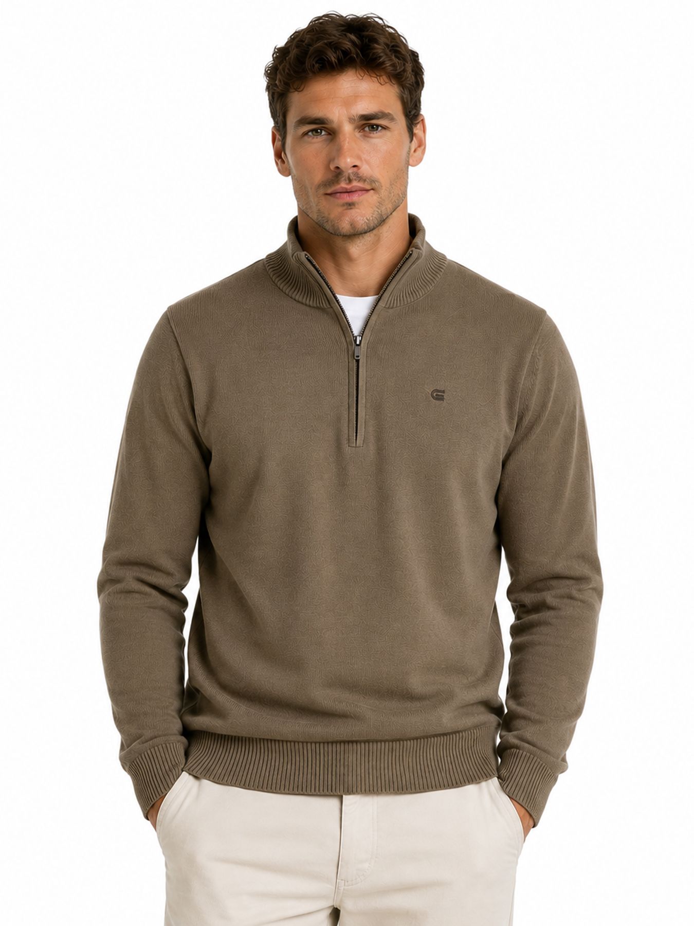 G-star Raw Core refined half zip knit J248 fossil 2900167958061