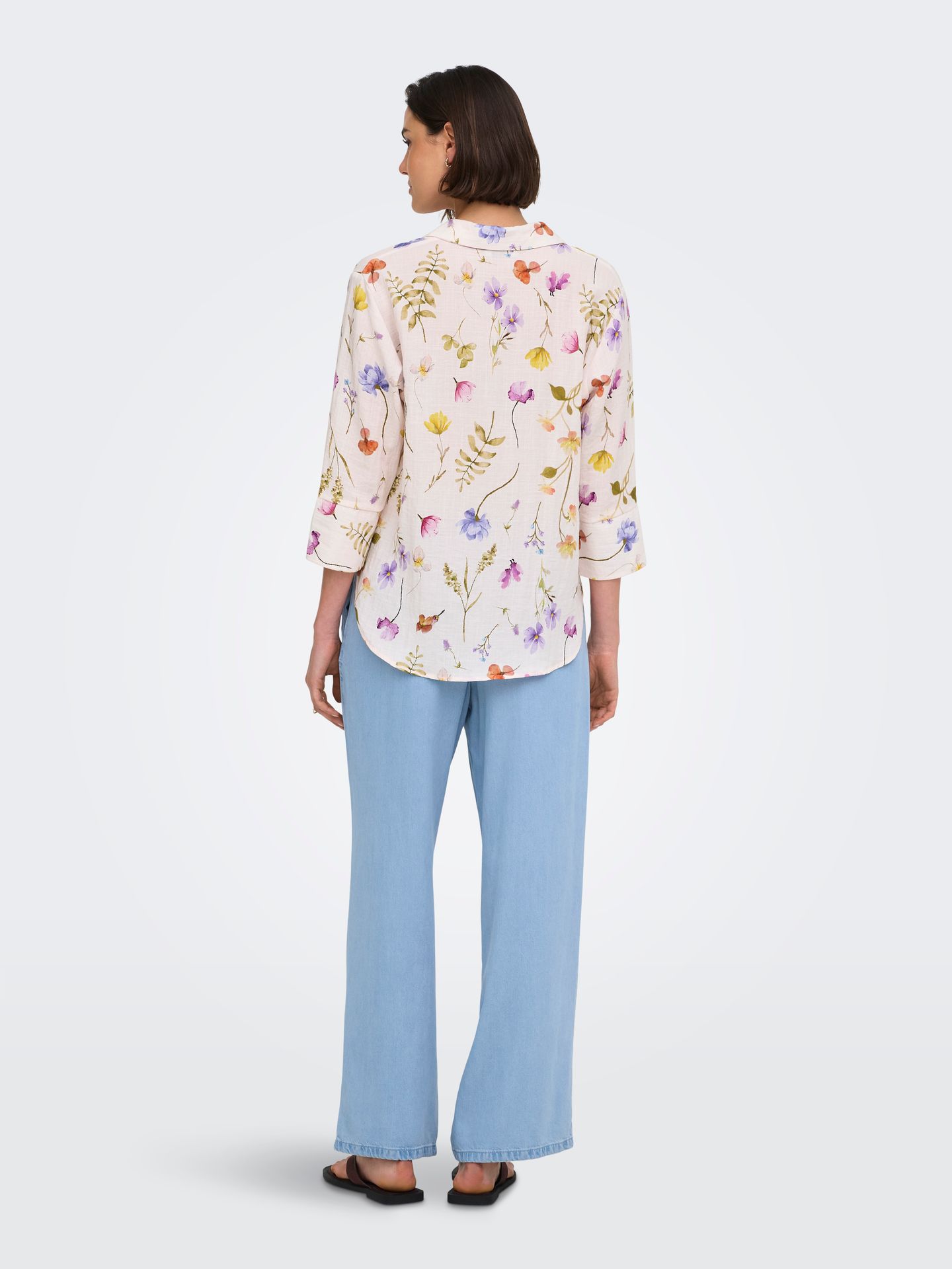 Only JDYMIRA MW WIDE STRING PANT PNT NOO Light Blue Denim 2900167961016
