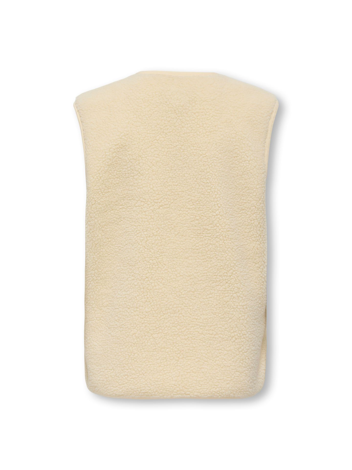 Only KOGBABY TEDDY VEST CS PNT Antique White/Vintage Badge 2900167963034