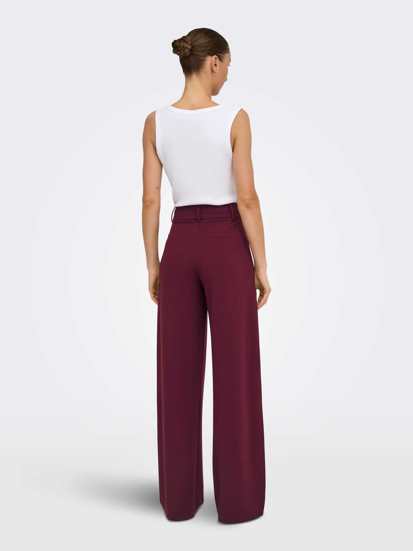Only JDYGEGGO LIFE OCCASION PANT JRS NOO Windsor Wine 2900167979011