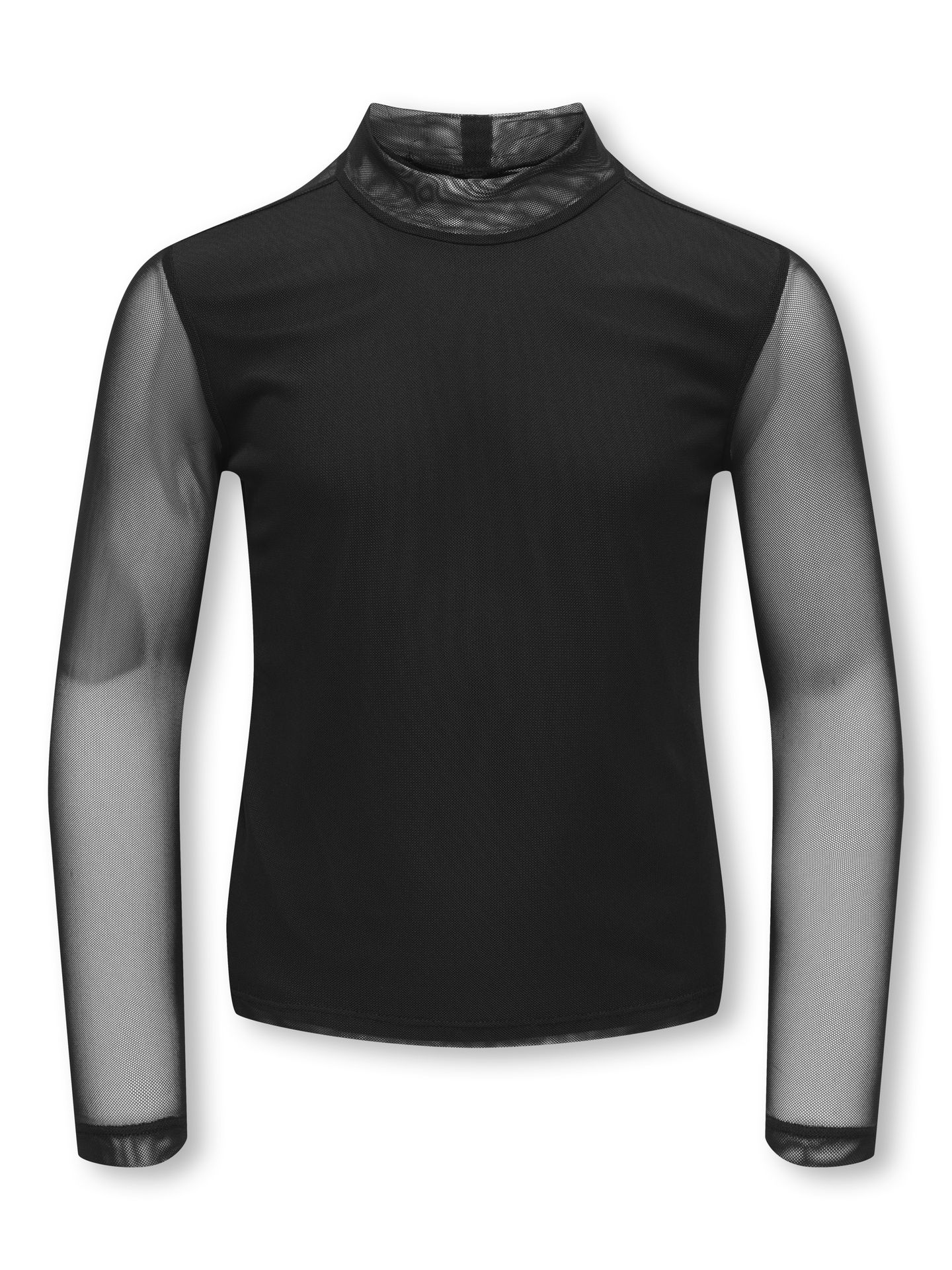 Only KOGERICA LIFE MESH L/S TOP VD JRS Black 00119223-EKA26011400000004